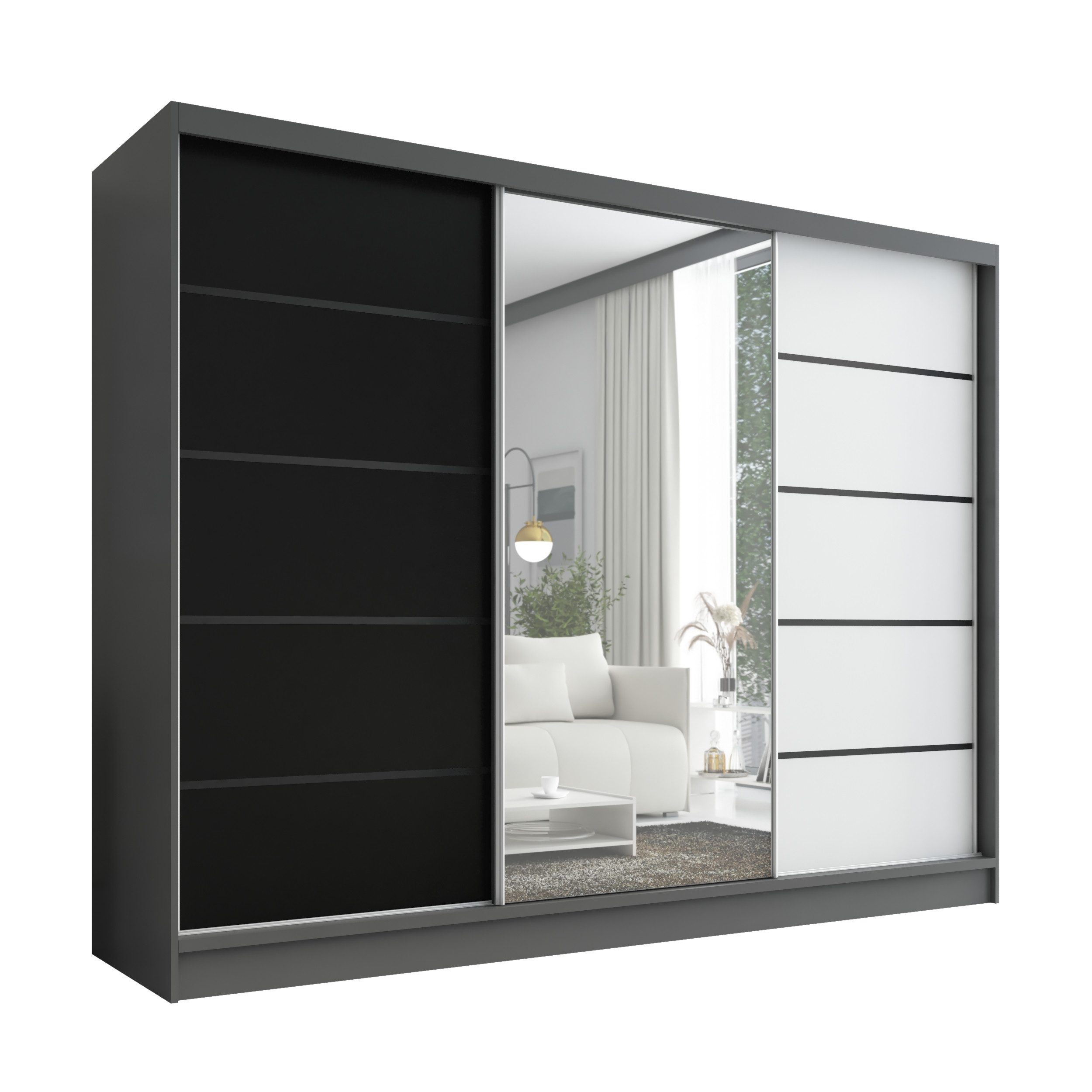 A&J MöbelLand GmbH Schwebetürenschrank AURELIA 2 günstig online kaufen