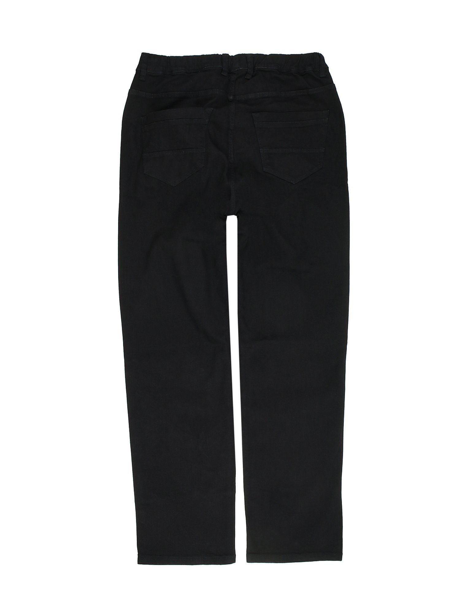Jeanshose Hose Herren schwarz Übergrößen LV-502 Comfort-fit-Jeans im Sweat Jeans Jogger-Stil Lavecchia