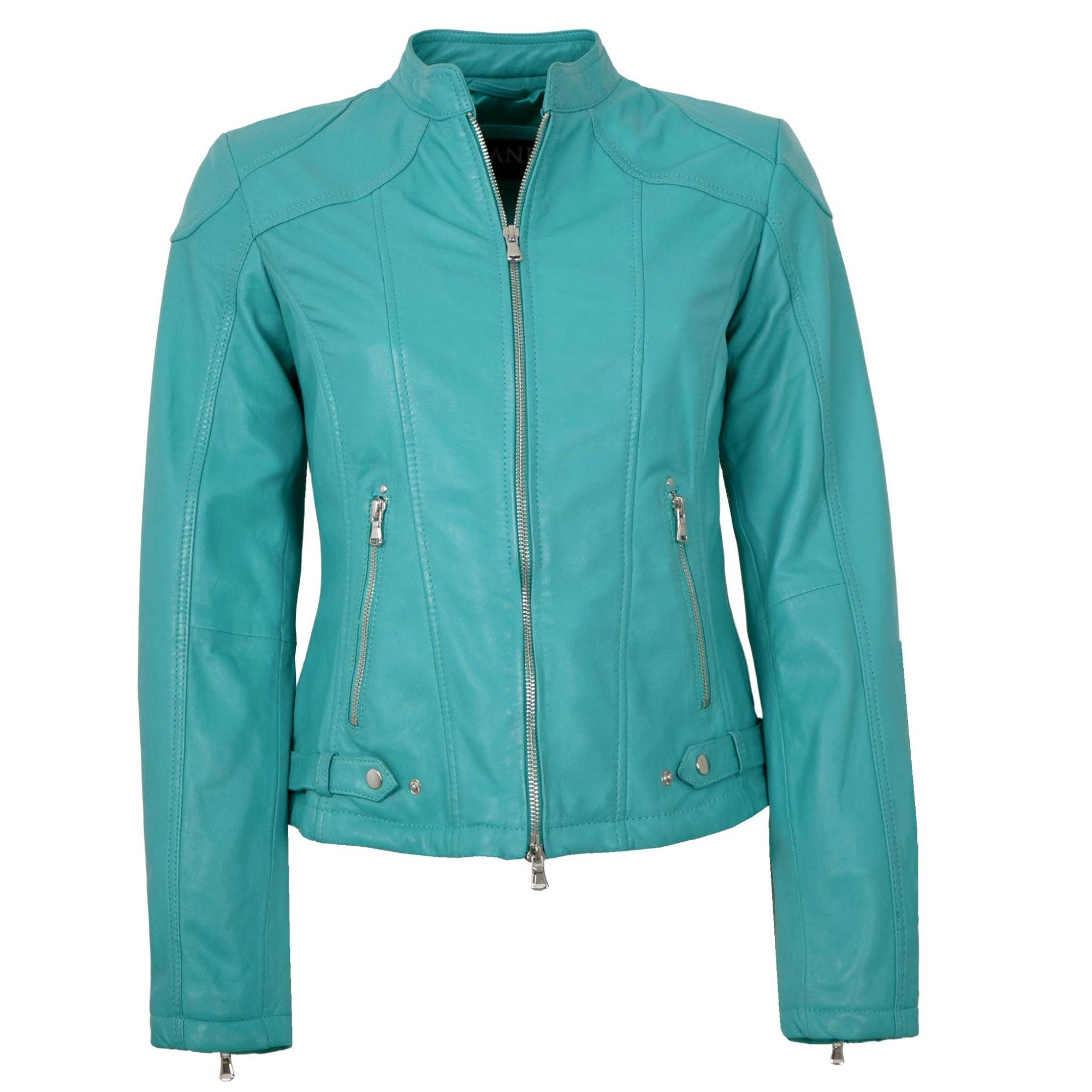 Jilani Lederjacke Imala#KJ Jilani - Damen Lederjacke Lammnappa mermaid türk günstig online kaufen