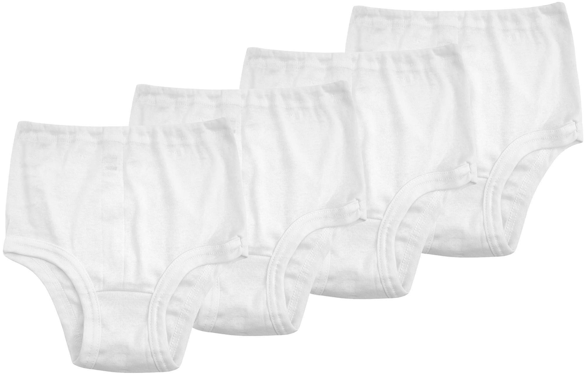 Taillenslip 4x Damen Slips Unterhosen Unterwäsche Baumwolle