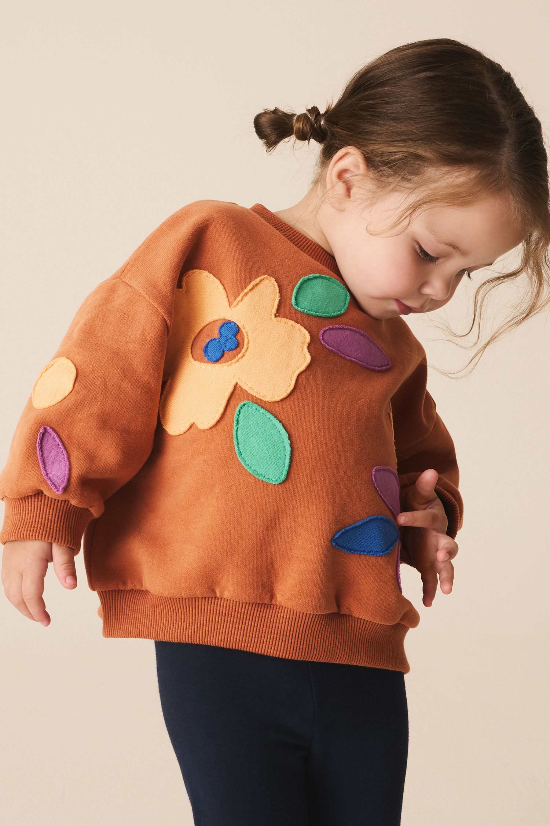 Next Sweater Sweatshirt mit Rundhalsausschnitt (1-tlg) – Bild 4 von 5