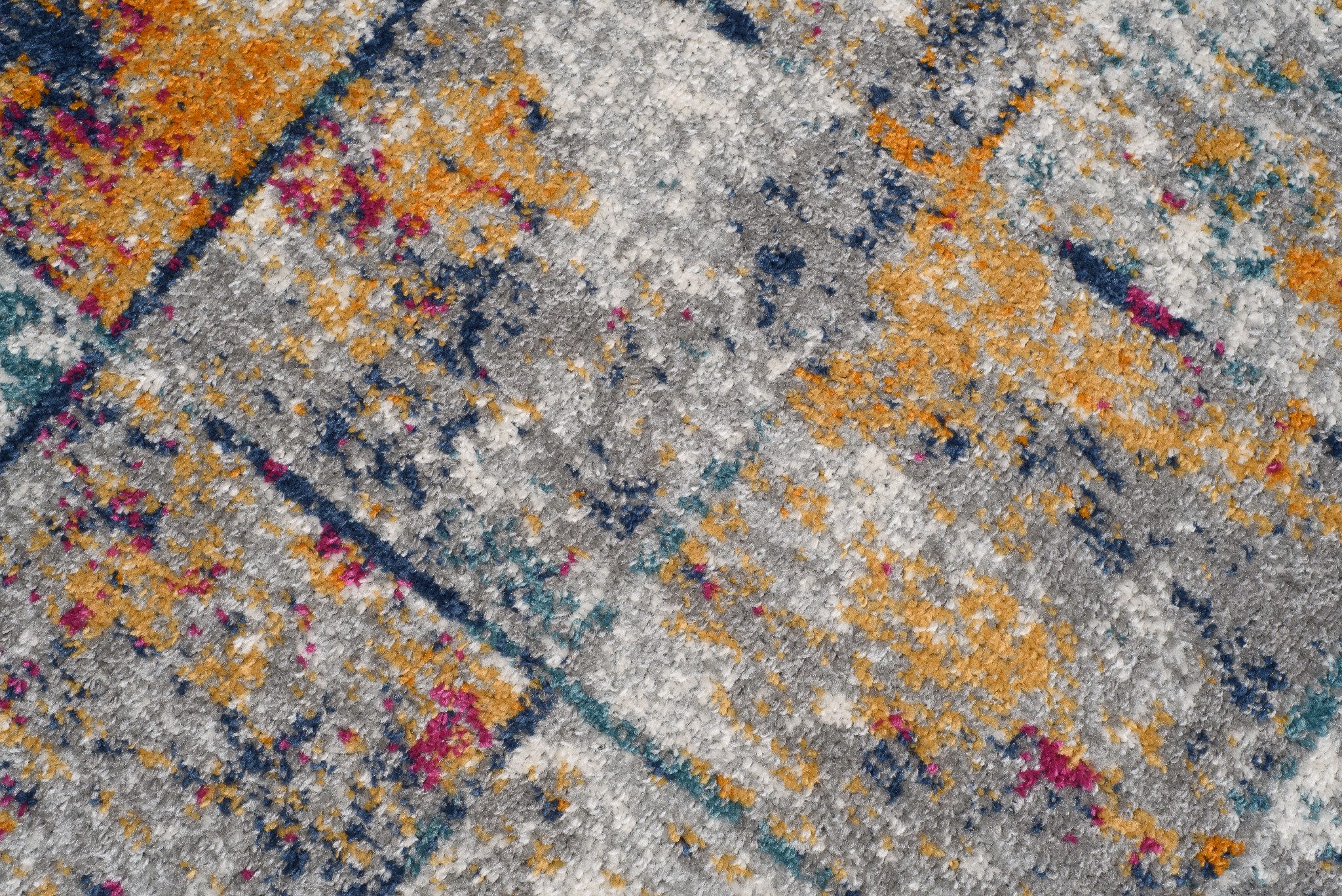 Tapiso Läufer LAZUR, rechteckig, Höhe: 8 mm, Meterware Kurzflor Flur Wohnzimmer Schlafzimmer Modern Meliert