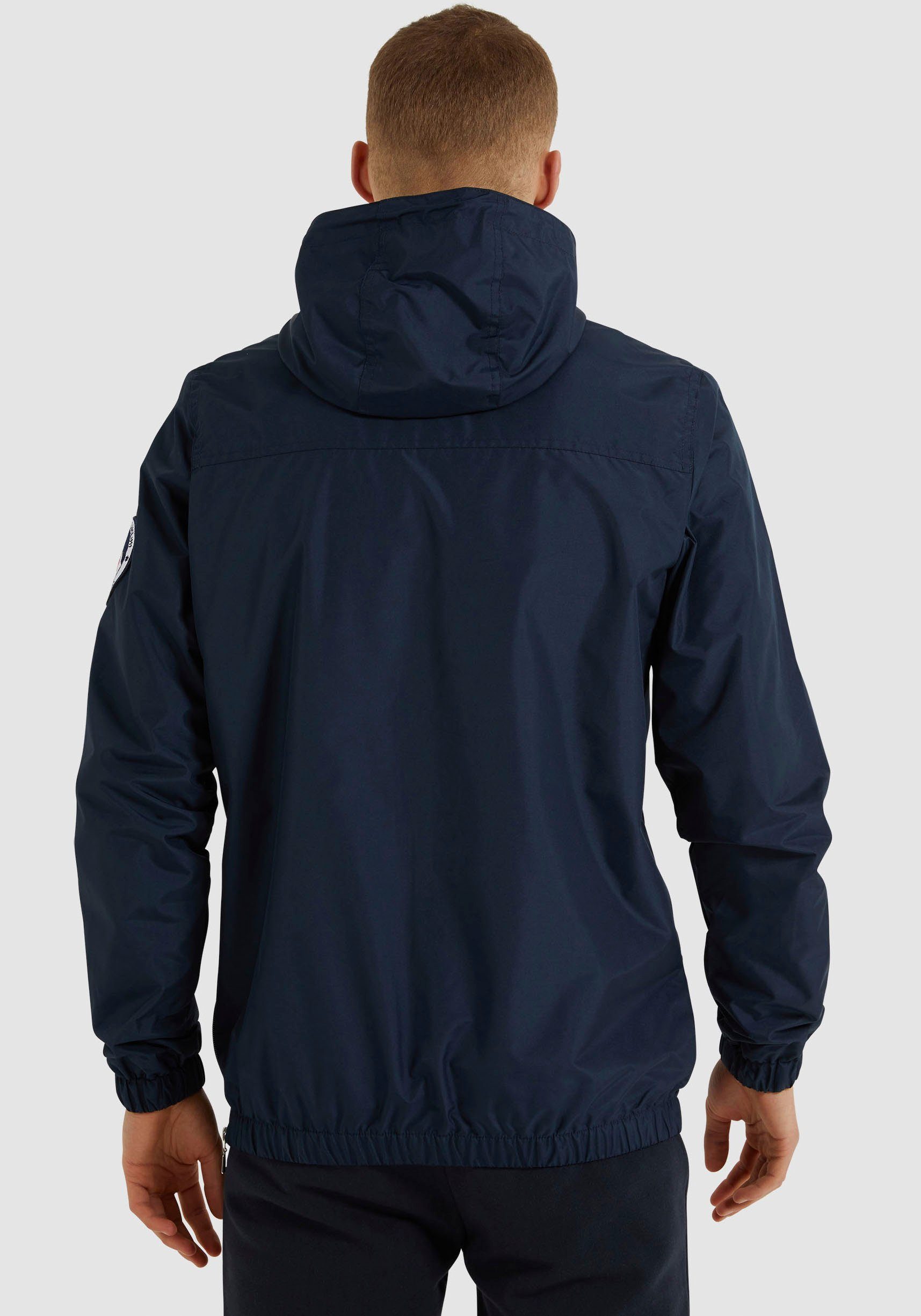 Ellesse Windbreaker Mont 2, ellesse-Plastisolprint auf der
