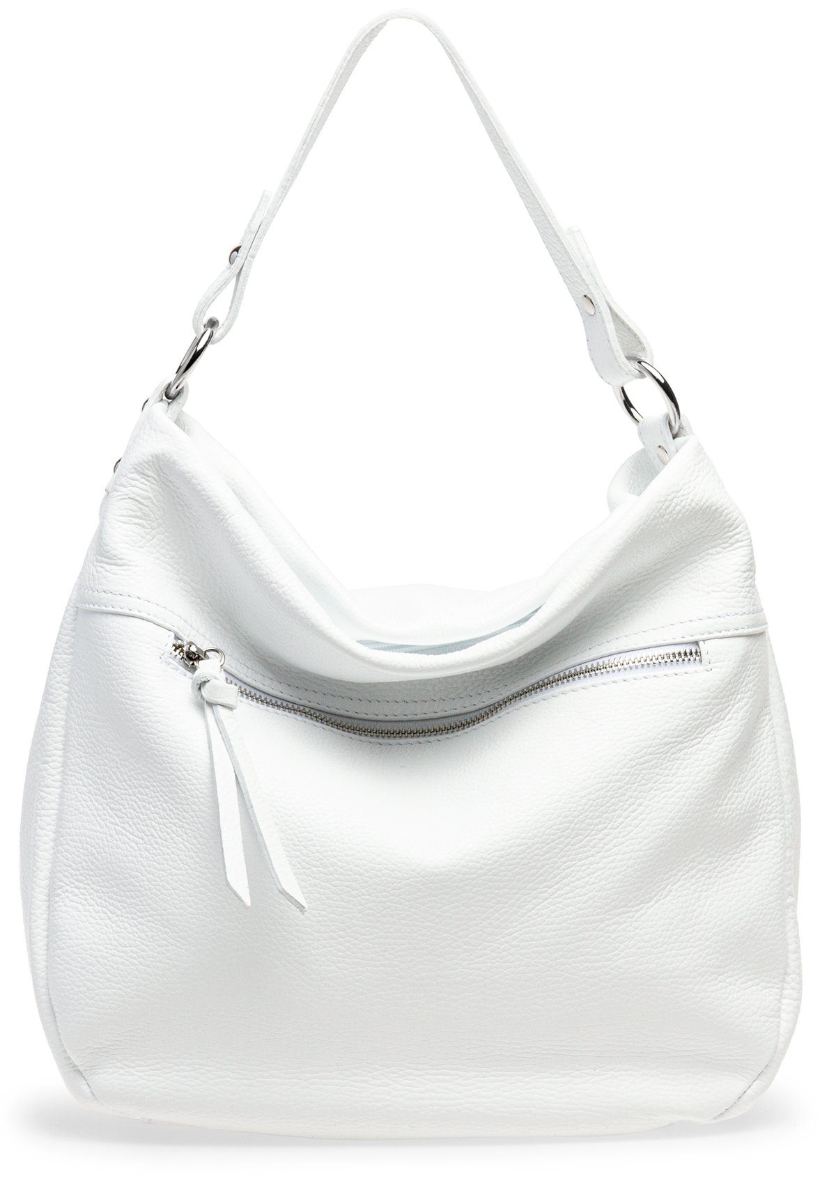 Caspar Schultertasche Damen Leder Schultertasche Mini Shopper - PREMIUM LIN günstig online kaufen