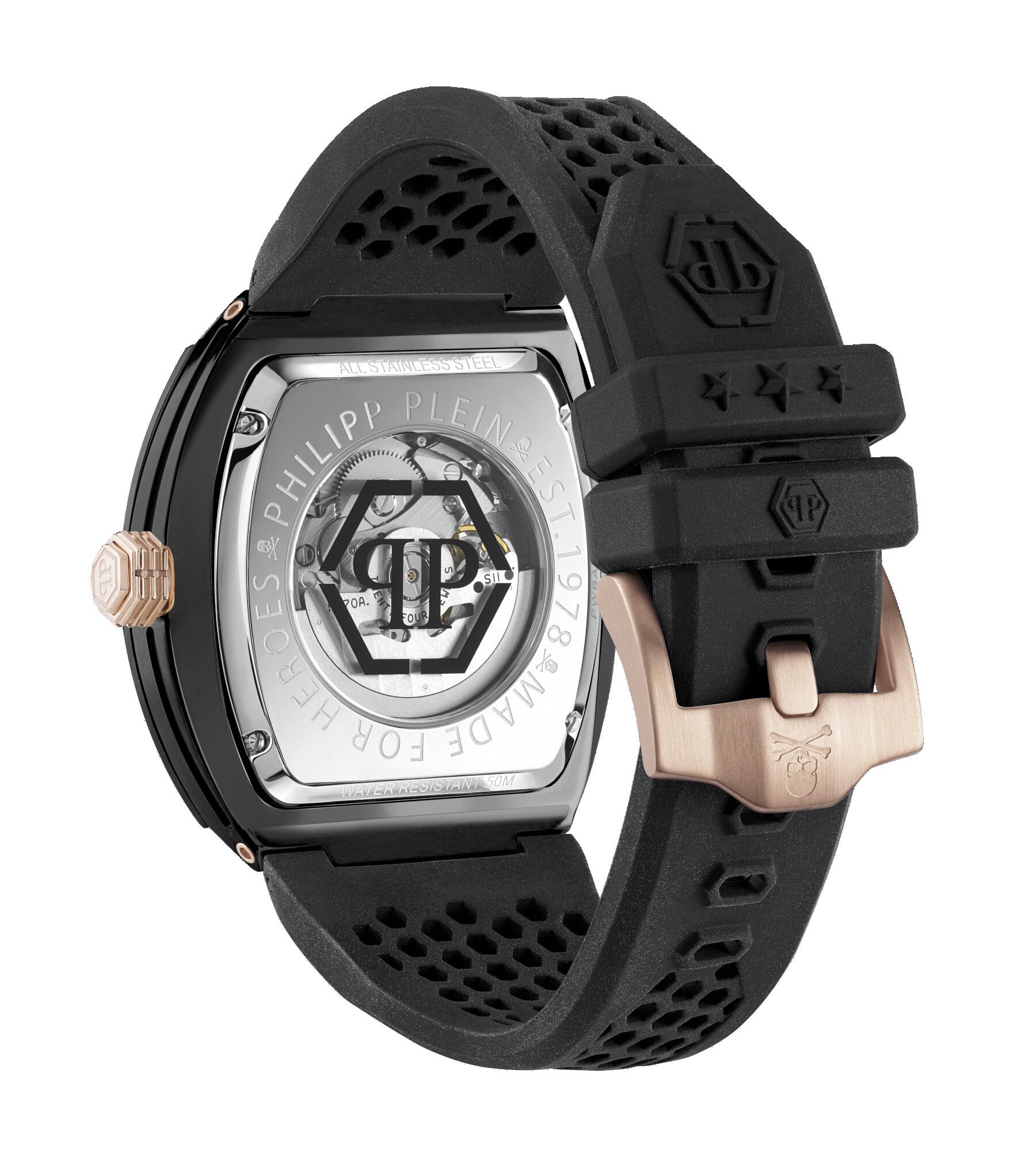 PHILIPP PLEIN Quarzuhr THE SKELETON ECOCERAMIC, günstig online kaufen