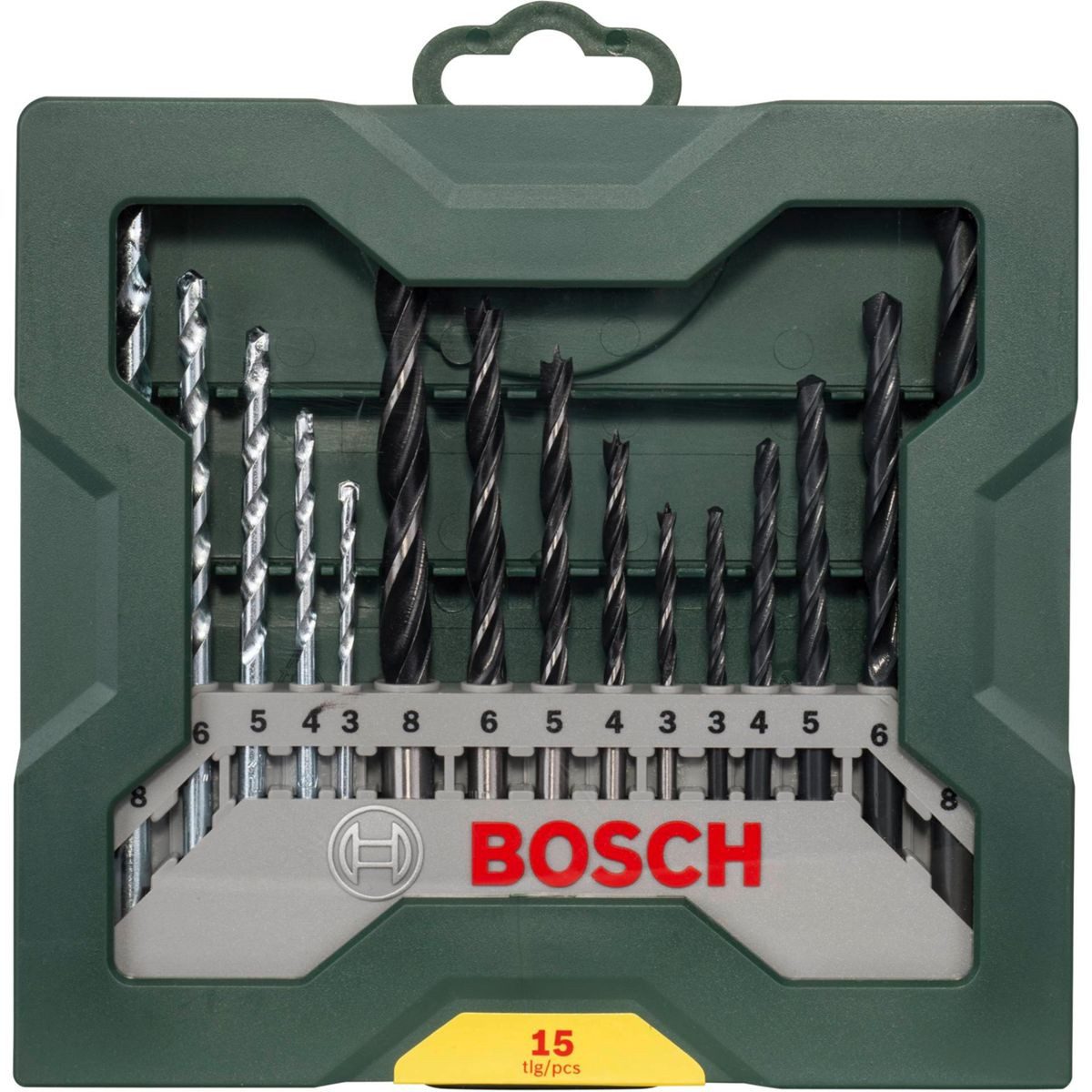 BOSCH Bohrer- und Bit-Set Mini-X-Line 15-tlg. Mixed-Set