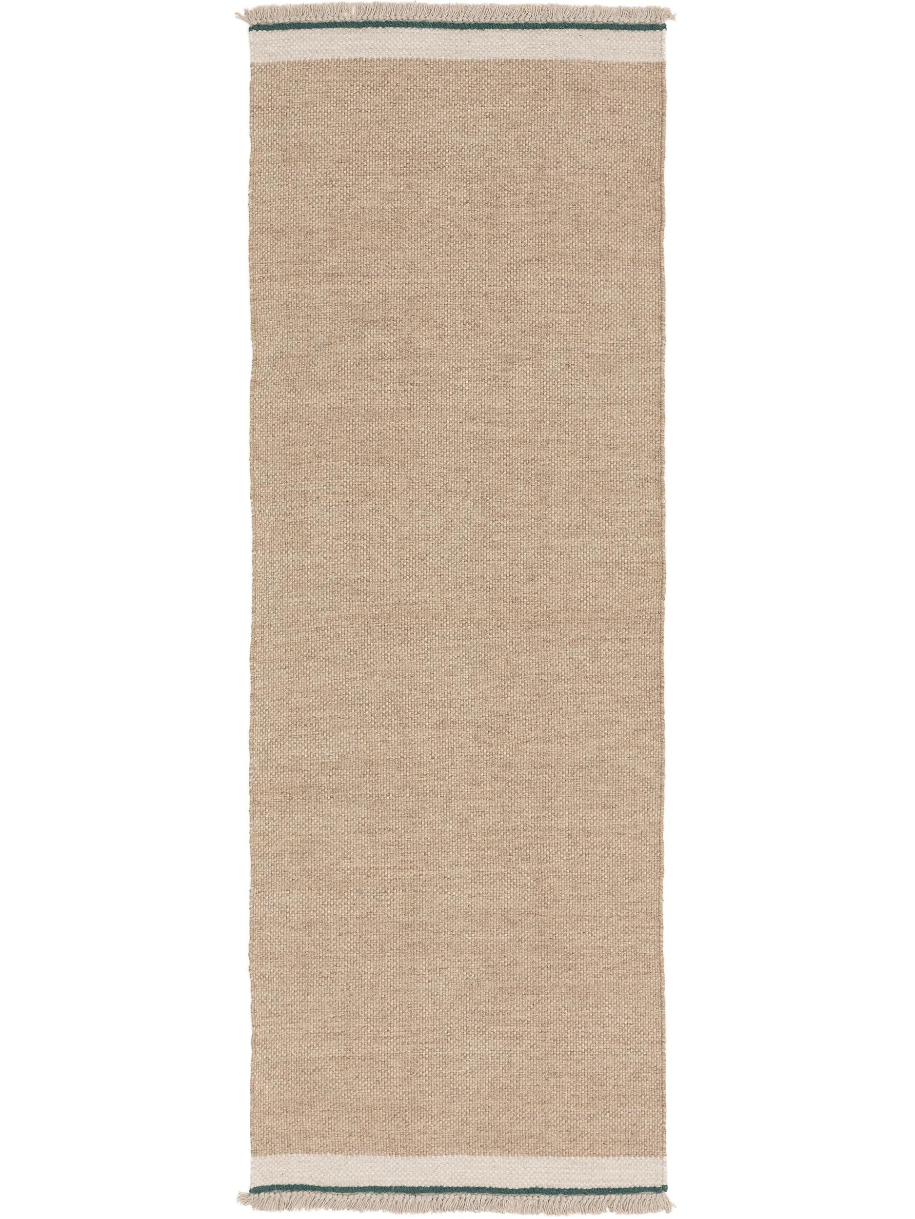 benuta Wollteppich Karla, rechteckig, Höhe: 5 mm, Wolle, Teppich Wohnzimmer, Schlafzimmer, Esszimmer, Flur, Hygge