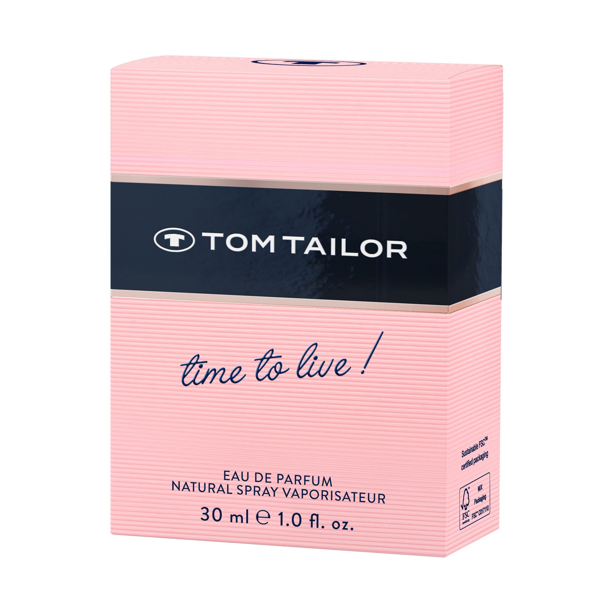 TOM TAILOR Eau de Parfum TIME TO LIVE, EdP 30 ml Woman