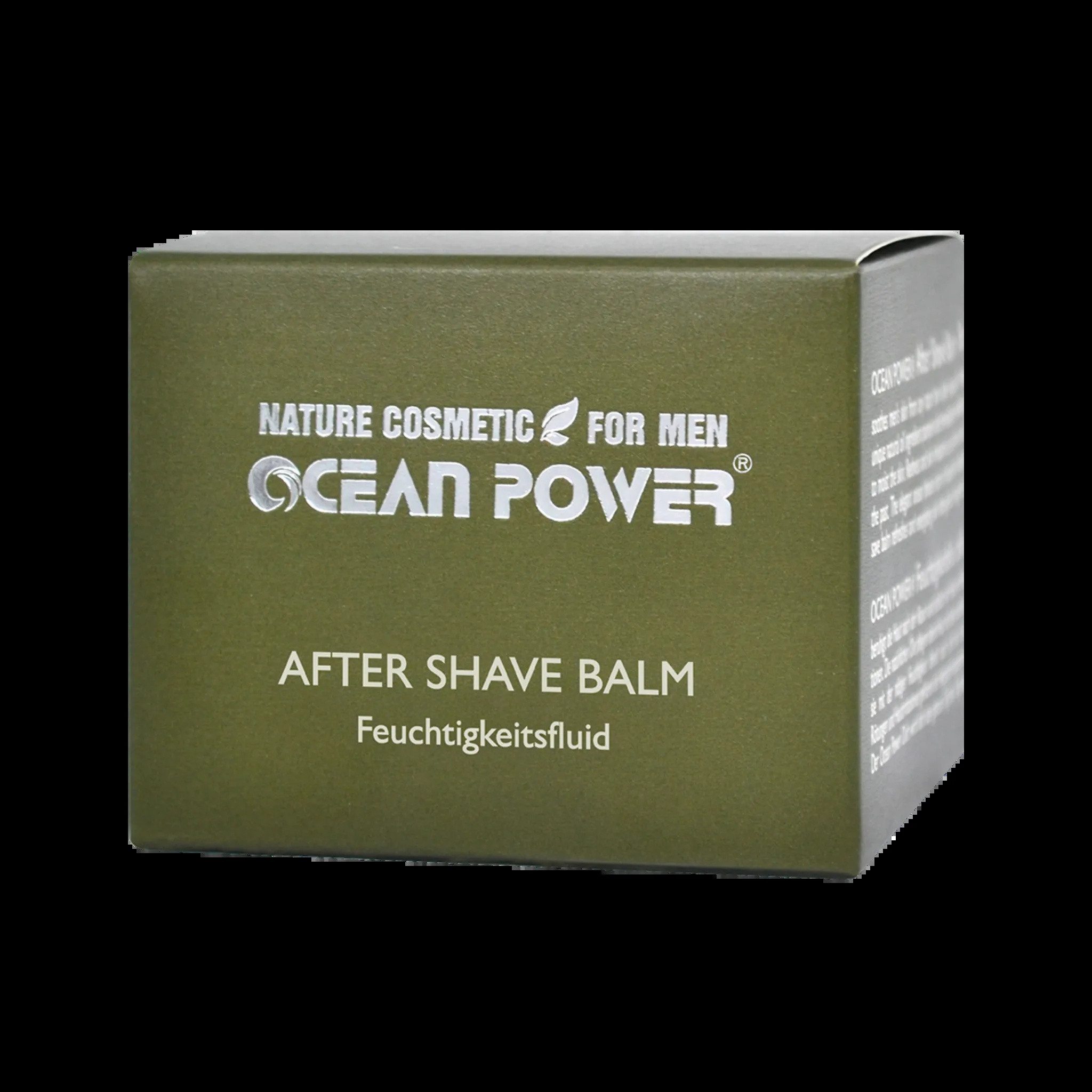 GW Nature Cosmetic After-Shave Balsam OCEAN POWER® FOR MEN - After Shave Balm 50 ml - After-Shave-Balsam, Mit Spirulina & Aloe Vera gegen Rasurirritationen