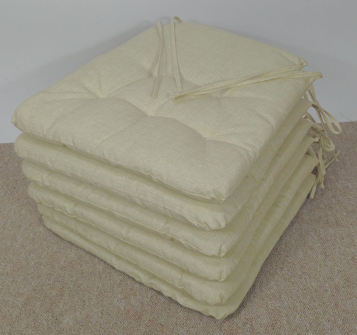 Rattani Подушка для стула Подушки, Подушка для стула Marina "trapez" Fb. beige Set 6