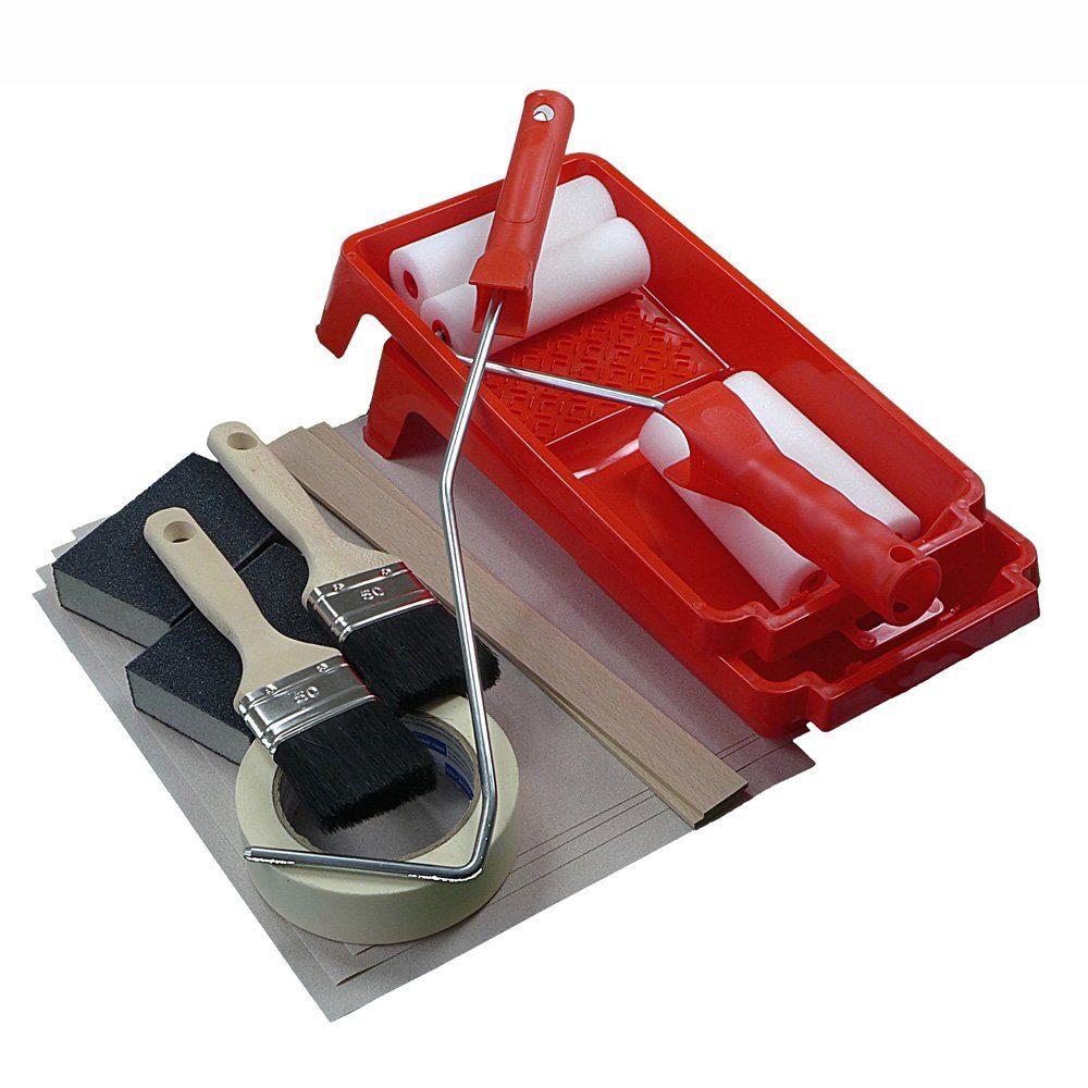 ROTIX Lackroller ROTIX Farbroller-Set zum Lackieren von Türen 19-teilg (19-St)