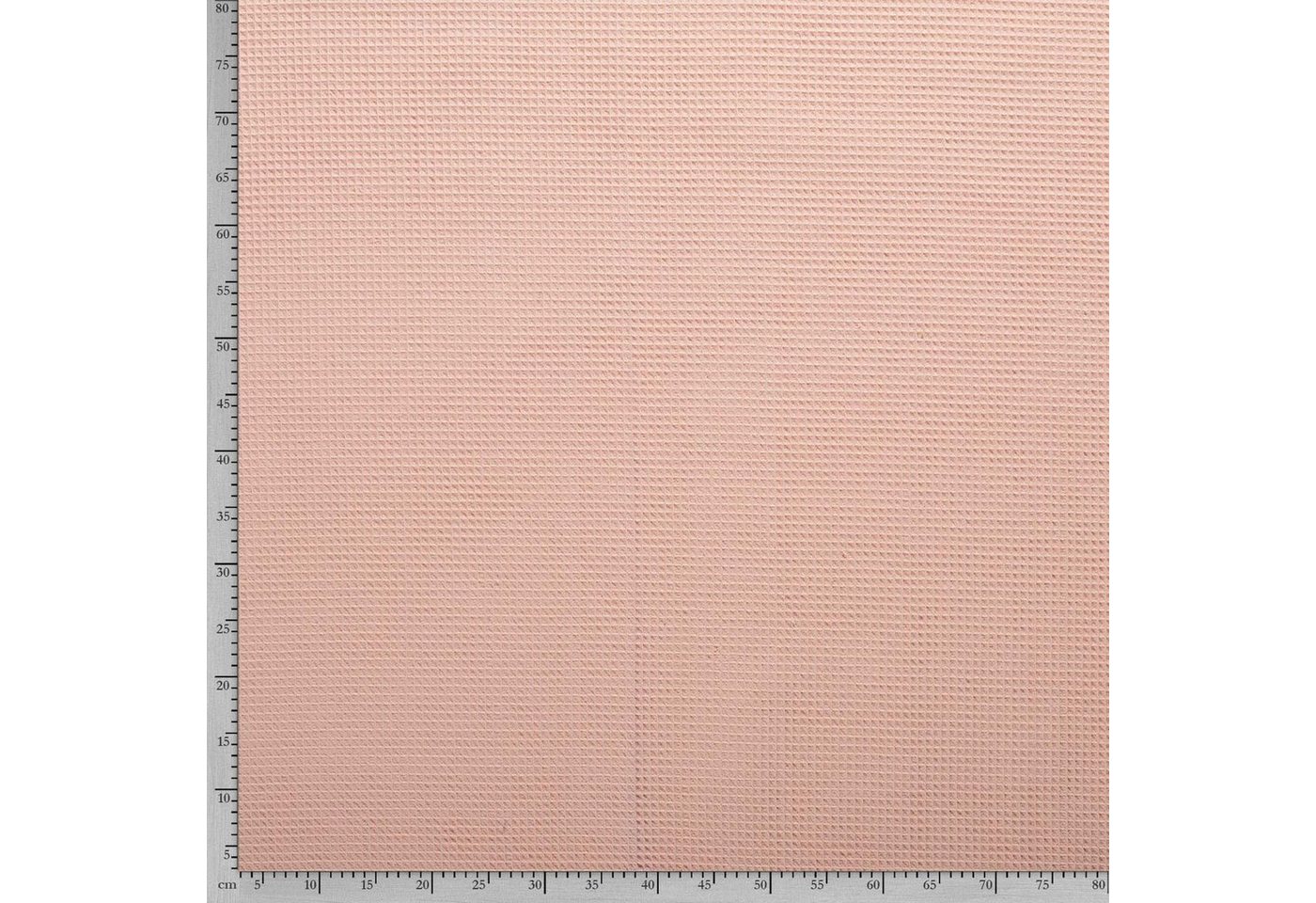 Thumbnail - maDDma Stoff 50x150cm Frottierstoff Baumwollstoff Kinderzertifiziert Meterware, lachs