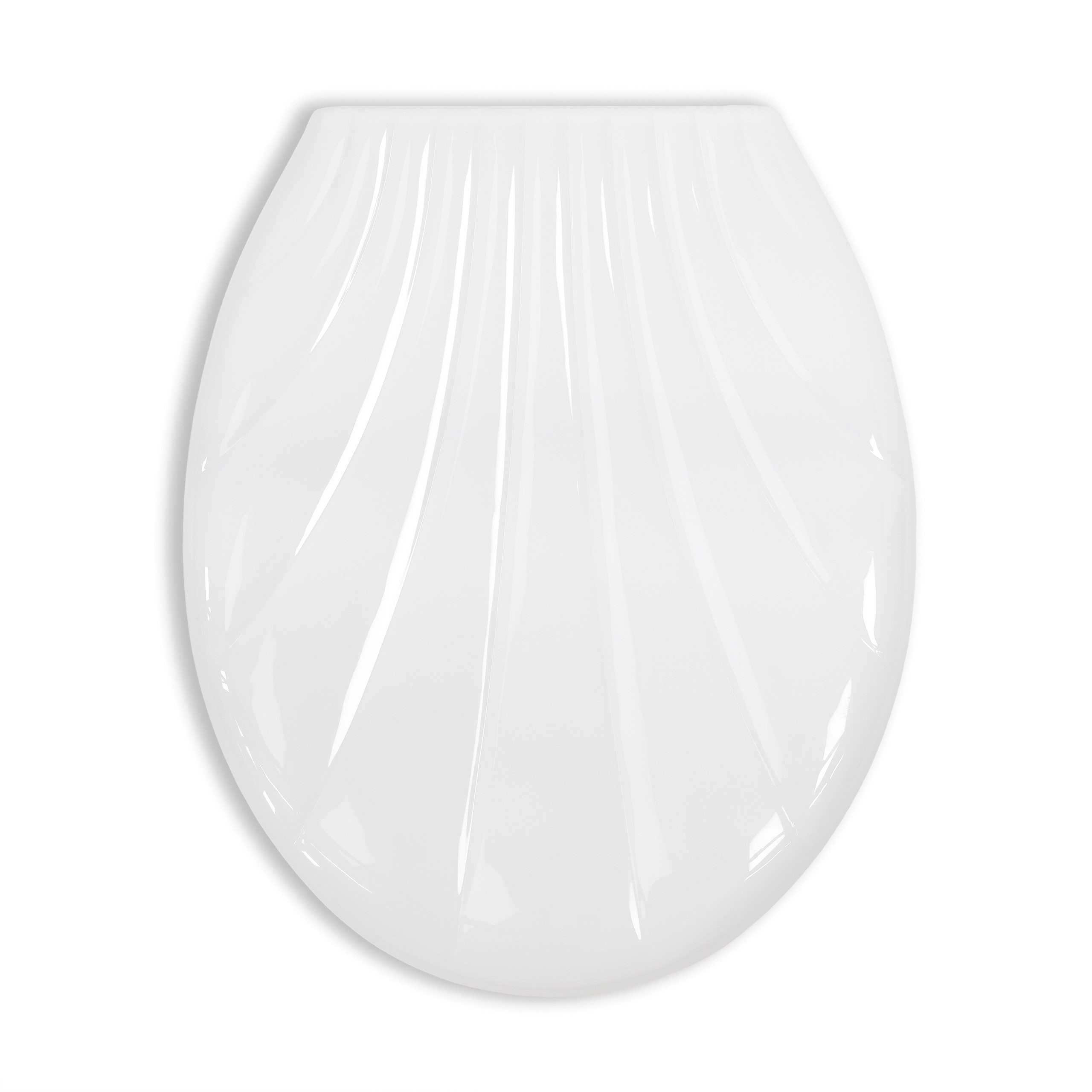 SANITOP WINGENROTH WC-Sitz Thermoplast WC-Sitz in Muschel-Form, weiß, Stand günstig online kaufen