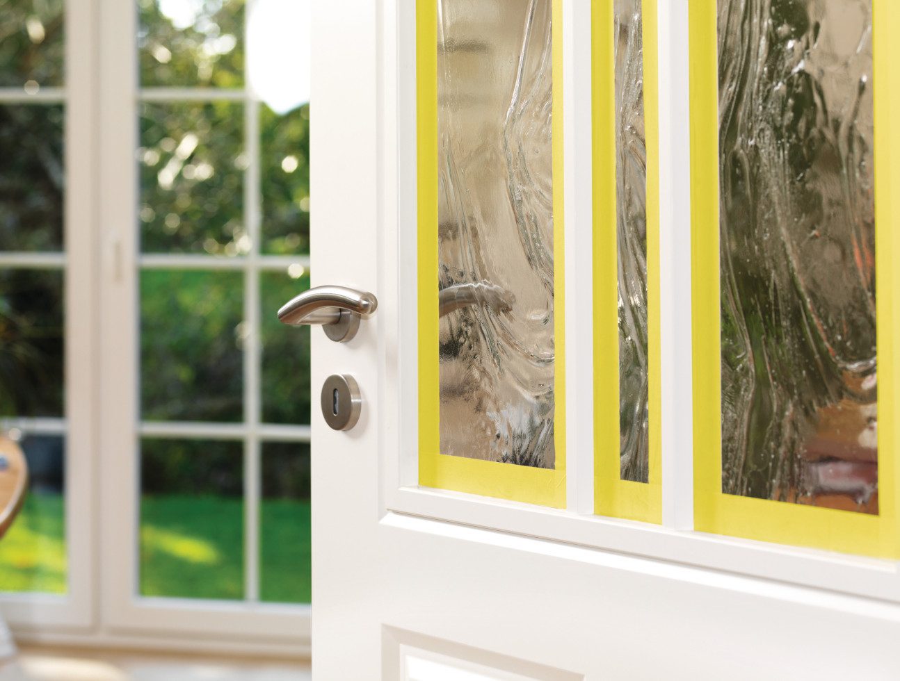 tesa Kreppband tesa Profi-Malerband Innen 25 m x 38 mm, gelb