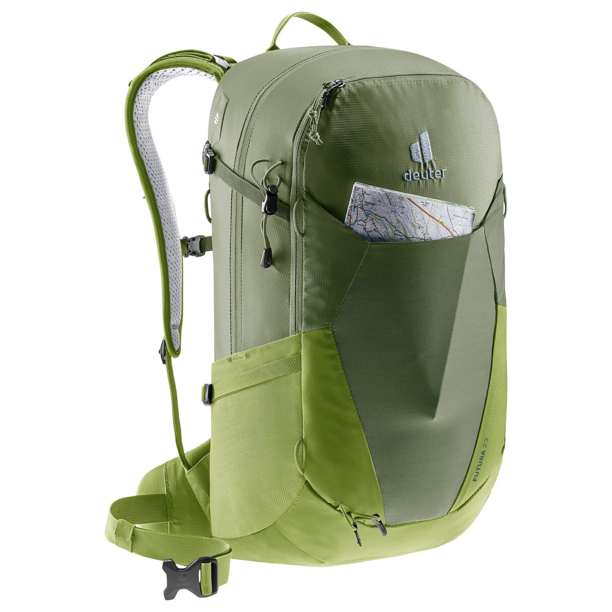 52 Futura Wanderrucksack khaki-meadow deuter Wanderrucksack cm 23 -