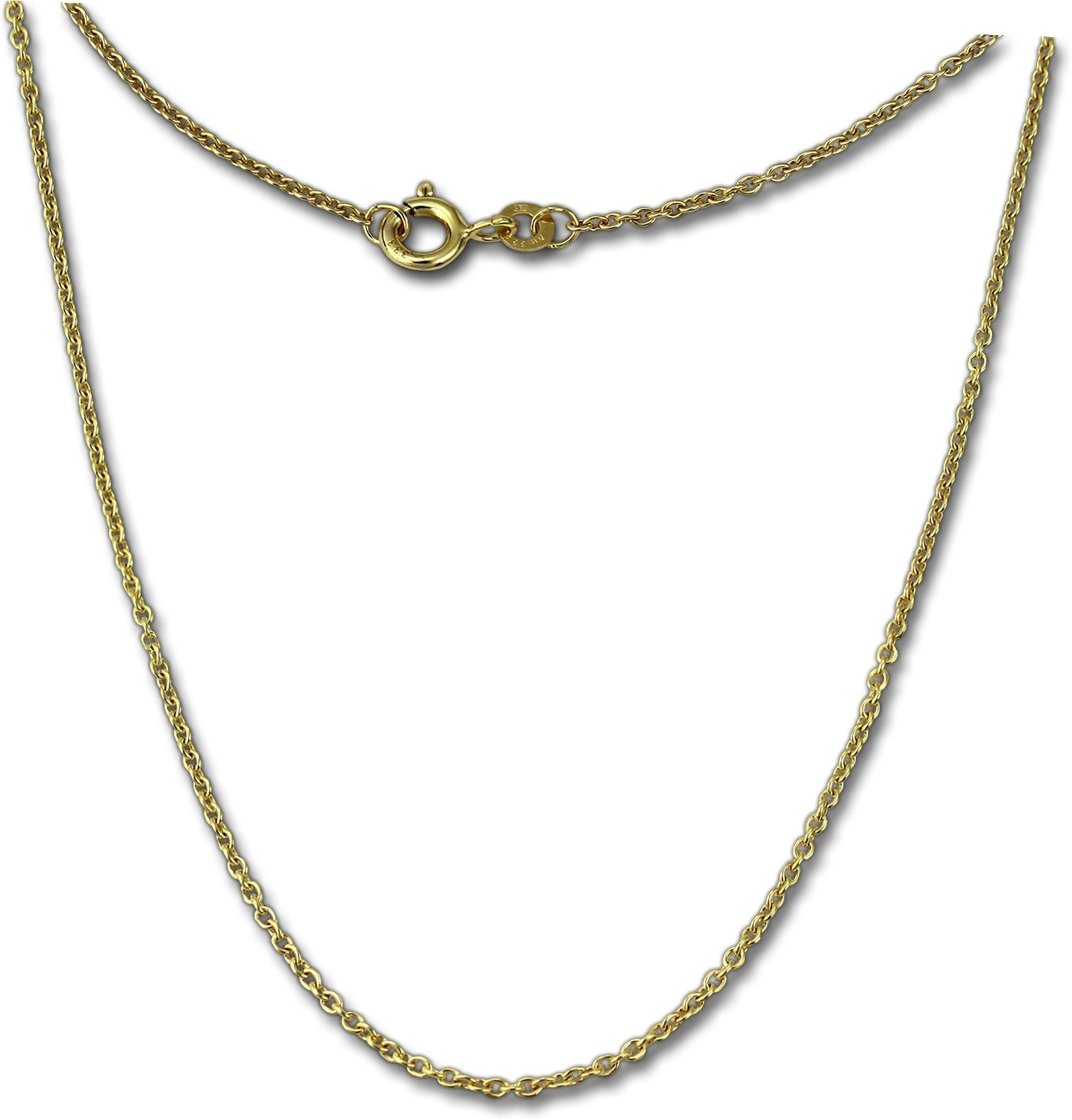 GoldDream Goldkette GoldDream Collier Halskette 333Gold (Collier), Damen Colliers Halskette 36cm, 333 Gelbgold - 8 Karat Echtgold, 333er