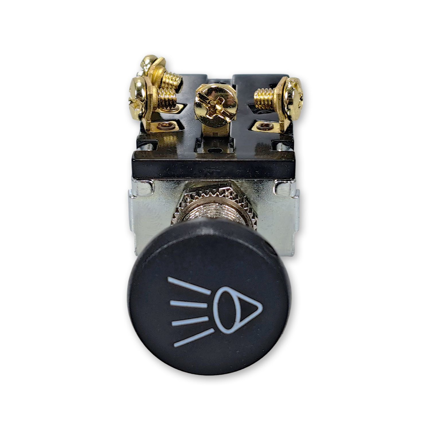 Impulse Innovation Lichtschalter Zugschalter 12V 30A 3 Stufen OFF ON ON KFZ Licht M12 Ø12,2mm (1-St)