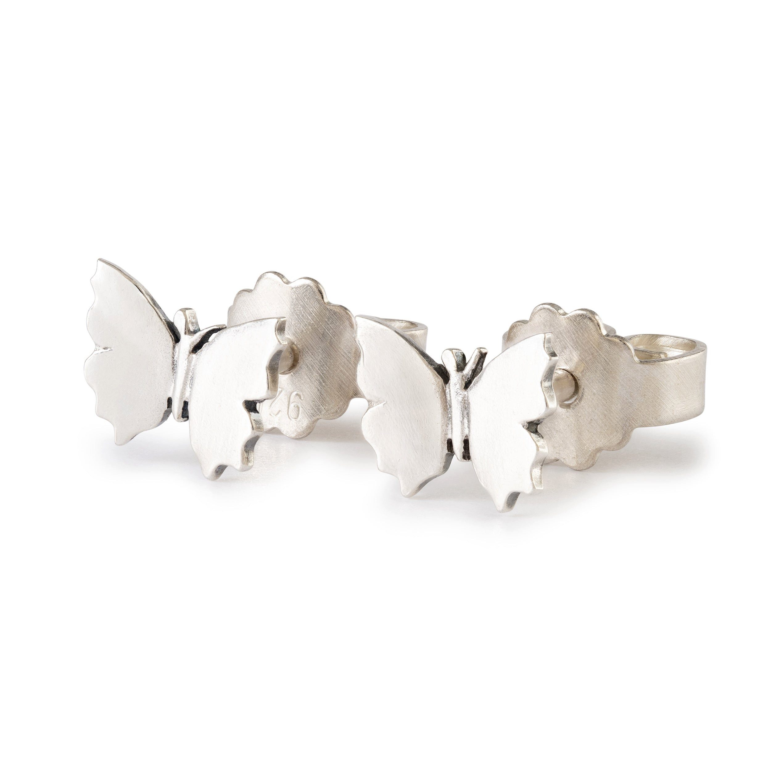 Trollbeads Paar Ohrstecker Kleiner Flügelschlag Ohrstecker, TAGEA-00138