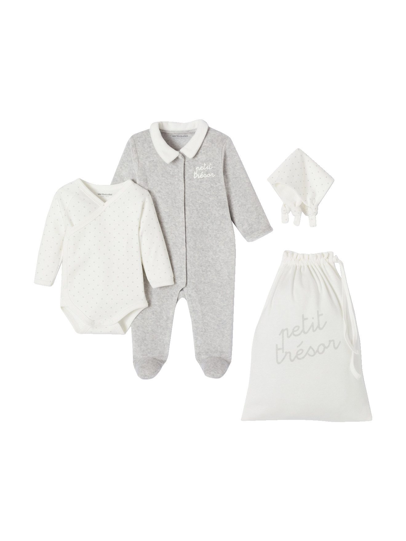 vertbaudet Ползунки 6-teiliges Geschenk-Set für Neugeborene Geschenkset Geburt