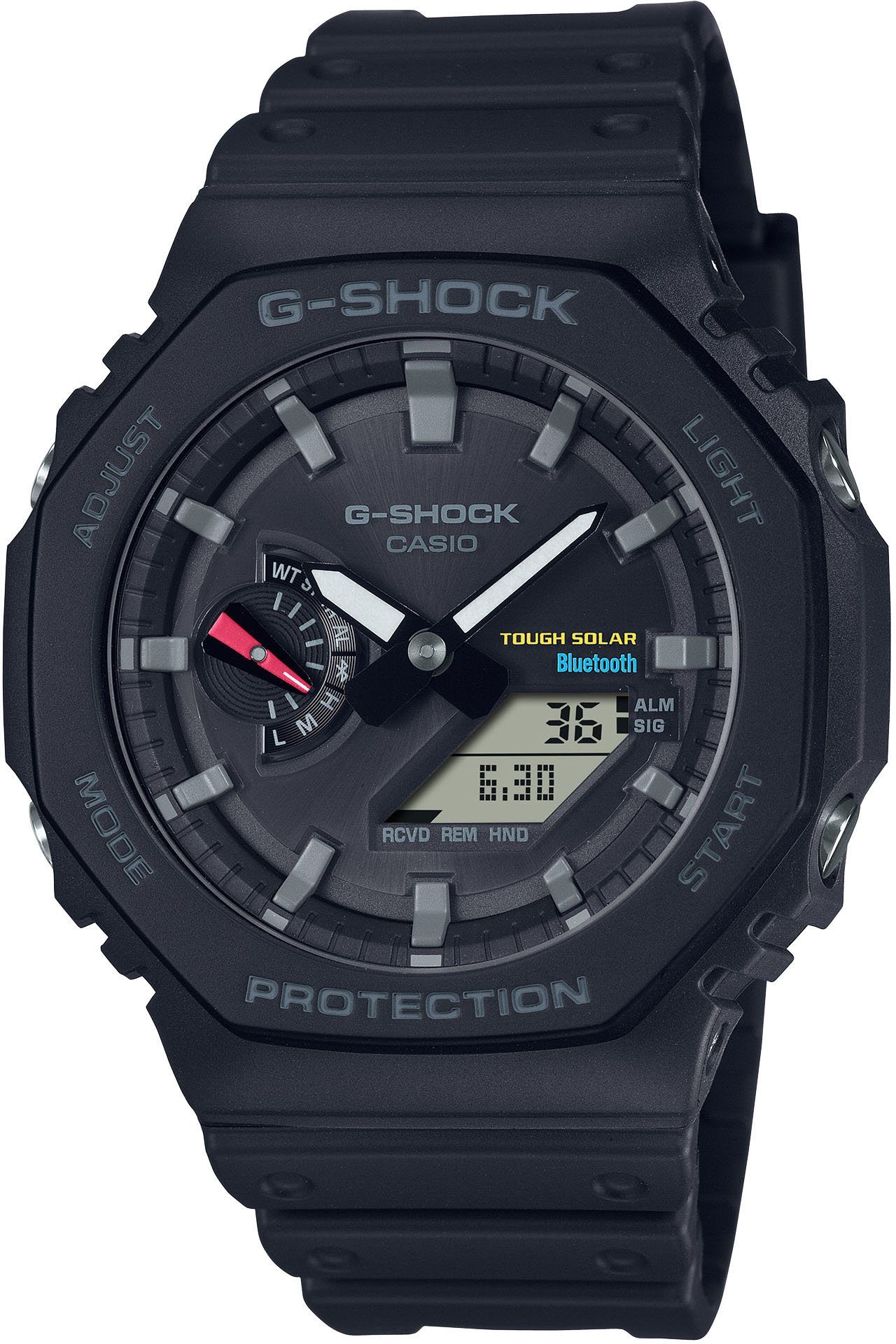 CASIO G-SHOCK GA-B2100 Smartwatch, Solaruhr, Armanduhr, Herrenuhr, Bluetooth, bis 20 bar wasserdicht