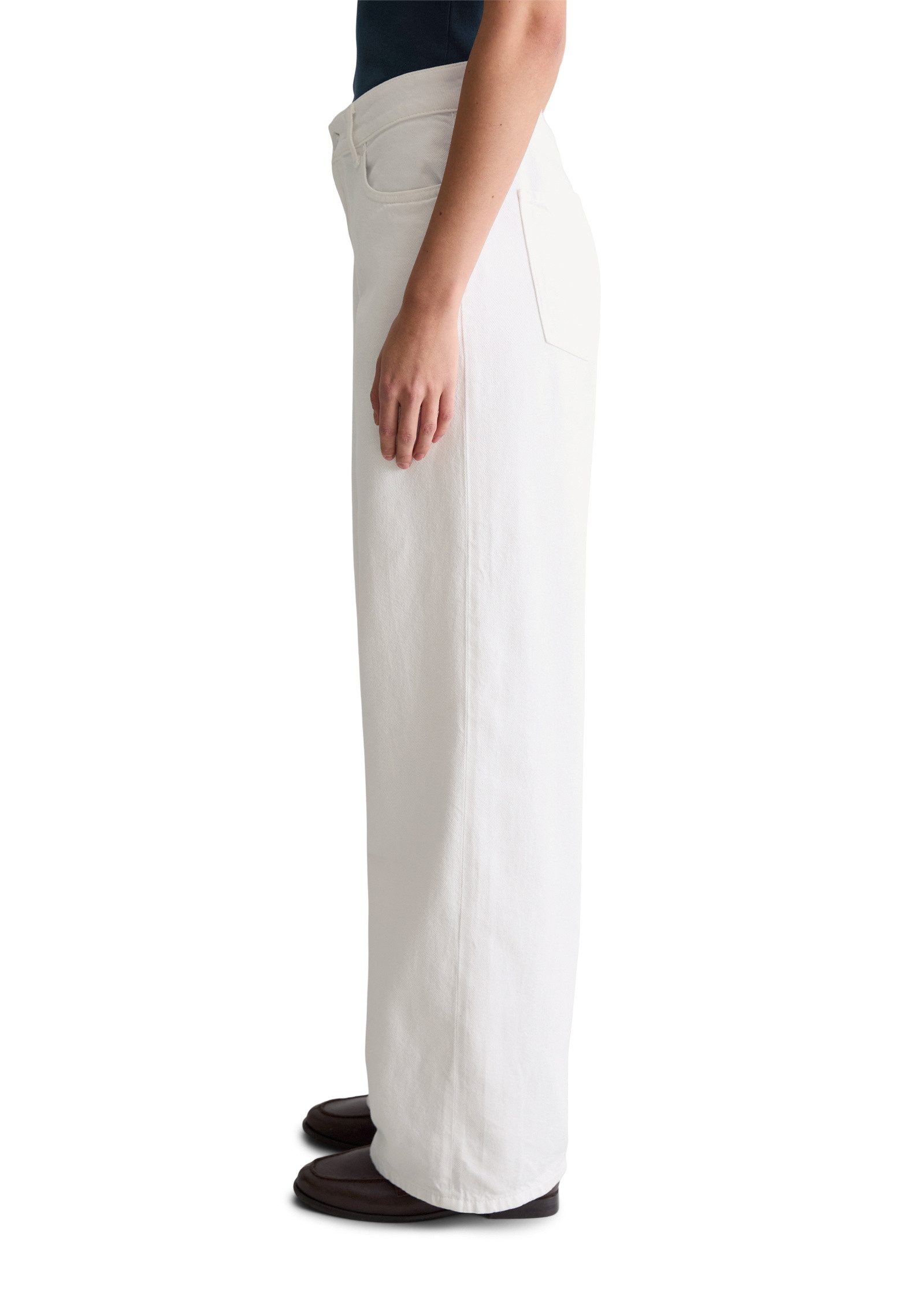 Marc O'Polo DENIM Weite Jeans aus weichem Organic-Cotton-Lyocell-Mix