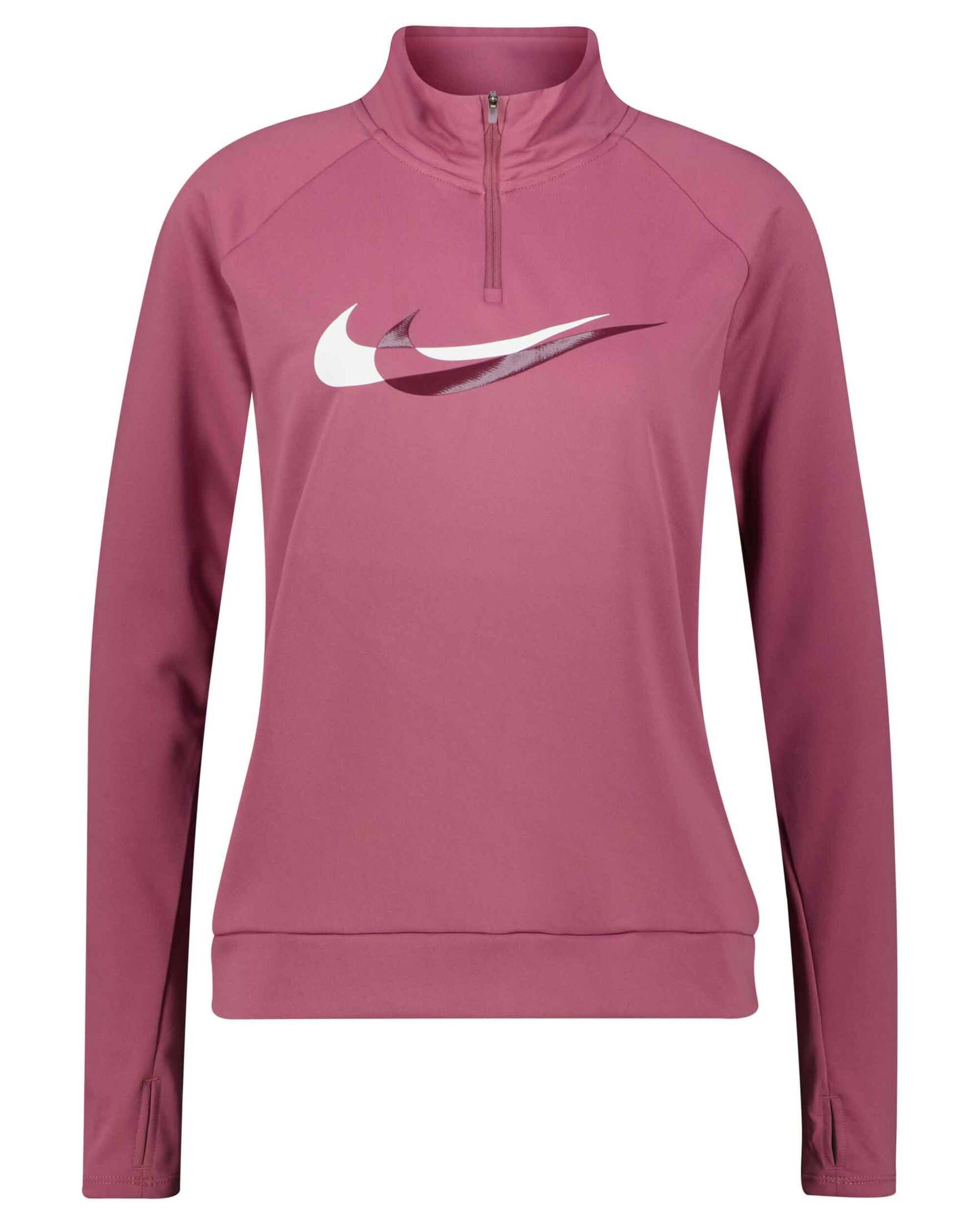 Nike Laufshirt Damen Laufshirt SWOOSH RUN Langarm (1-tlg)