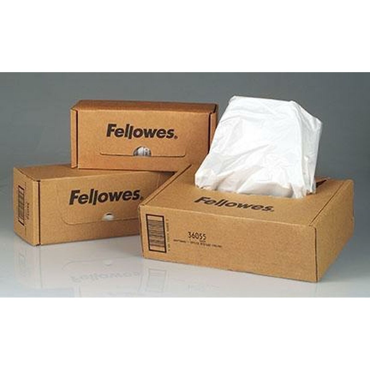 FELLOWES Aktenvernichter, Aktenvernichter Fellowes 36056 Polyäthylen 94 L Aktenvernichter