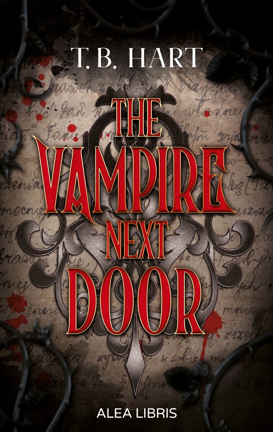 The Vampire Next Door, Farbschnitt in der 1. Auflage / T.B. Hart