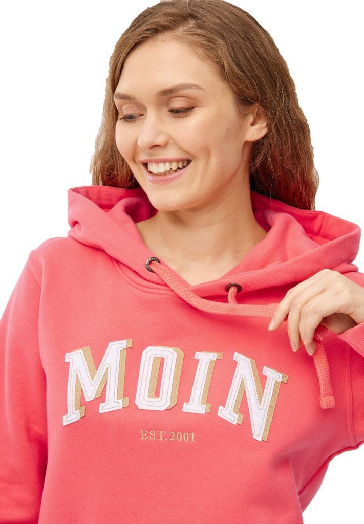 Derbe Hoodie MoinMoin Damen Kapuzenpullover (1-tlg)