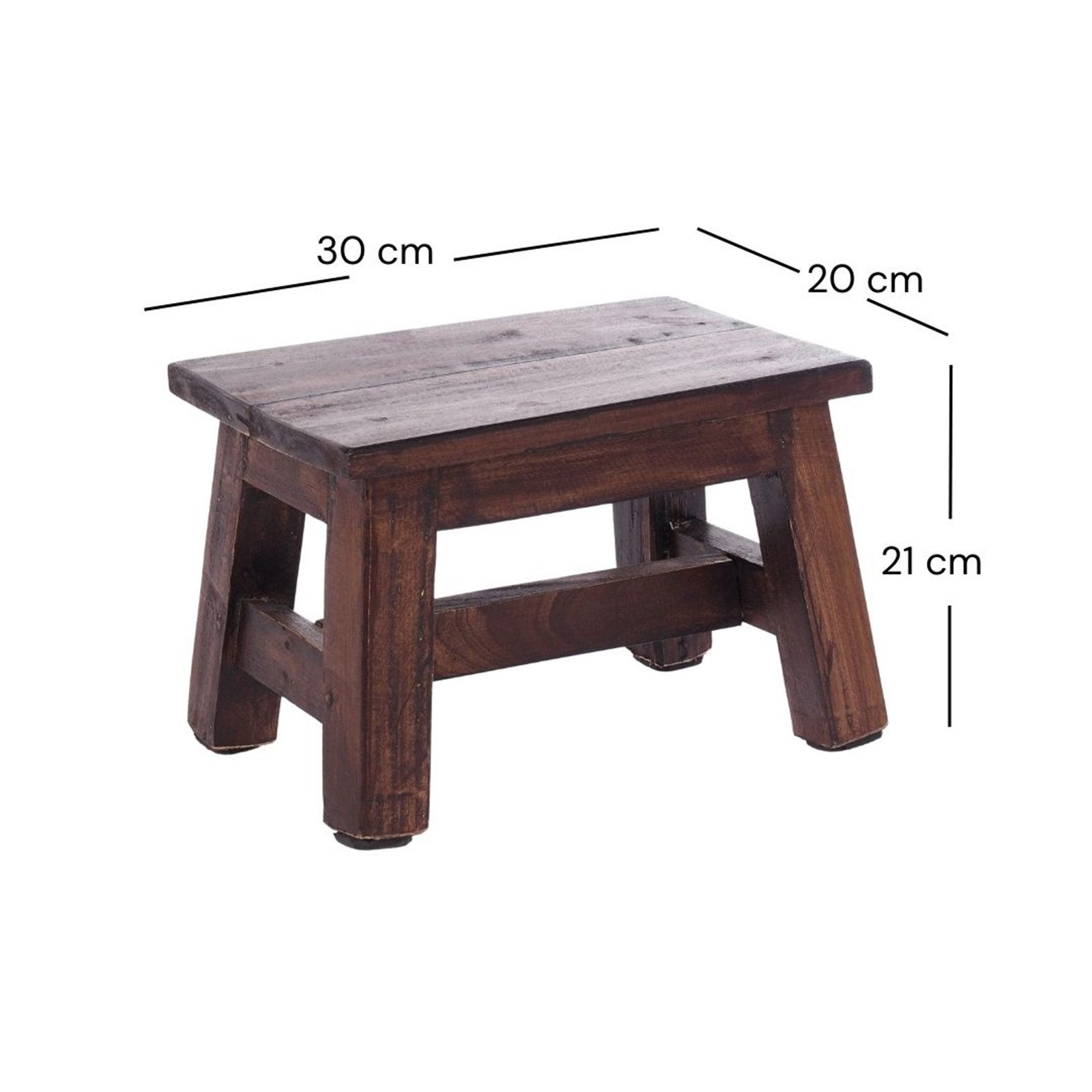 DESIGN DELIGHTS Hocker FUSSHOCKER Monte, 30x21cm(BxH), günstig online kaufen