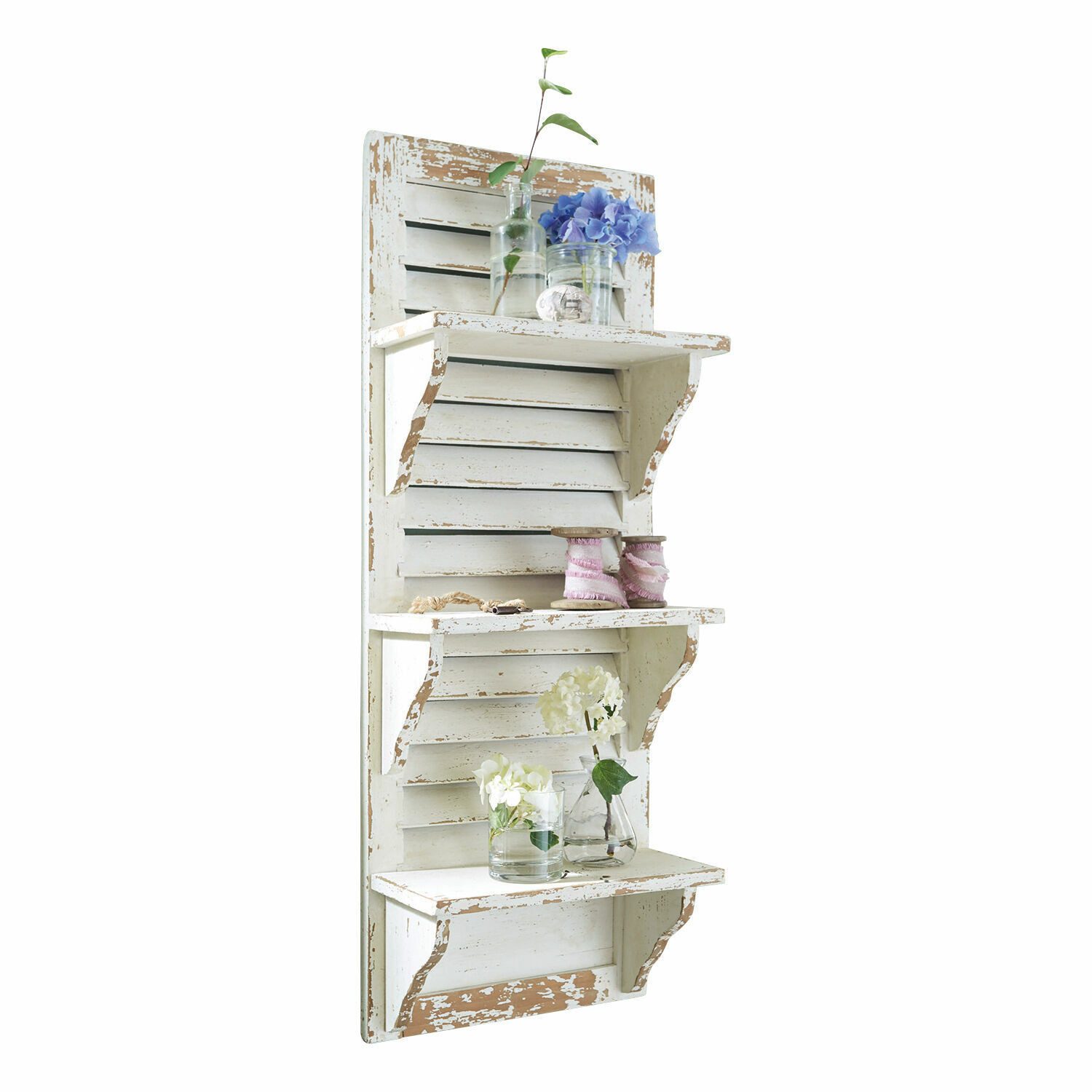 Mirabeau Wandregal Wandregal Morclerey antikweiß günstig online kaufen