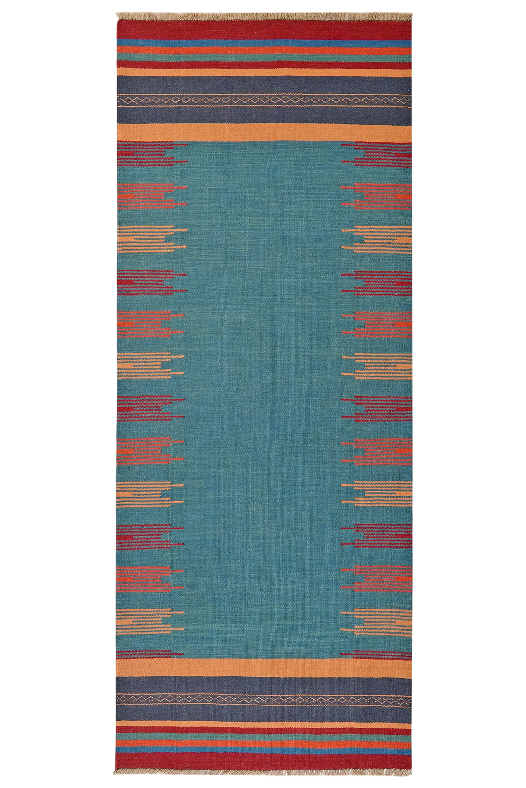 Rugtales Teppich Kelim Gashgai 250x101cm, Lufer, Handgemachtes Unikat, nachhaltig und fair gefertigt