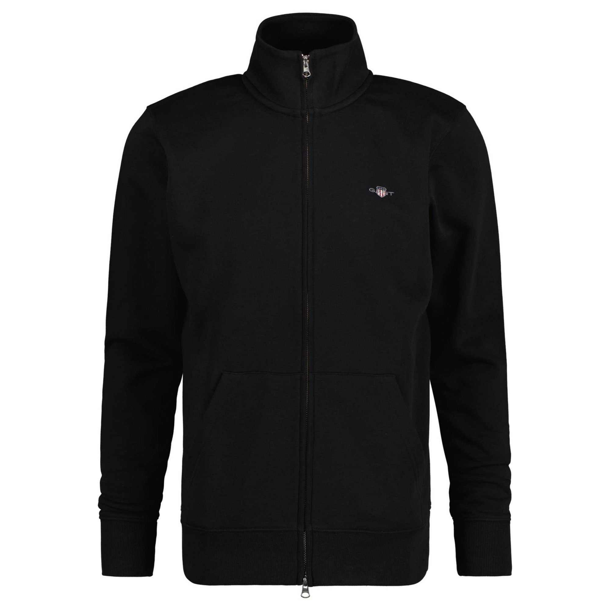 Sweat GANT Femme Beige Capuche Zippé – Coton Doux, Coupe Régulière, Taille S