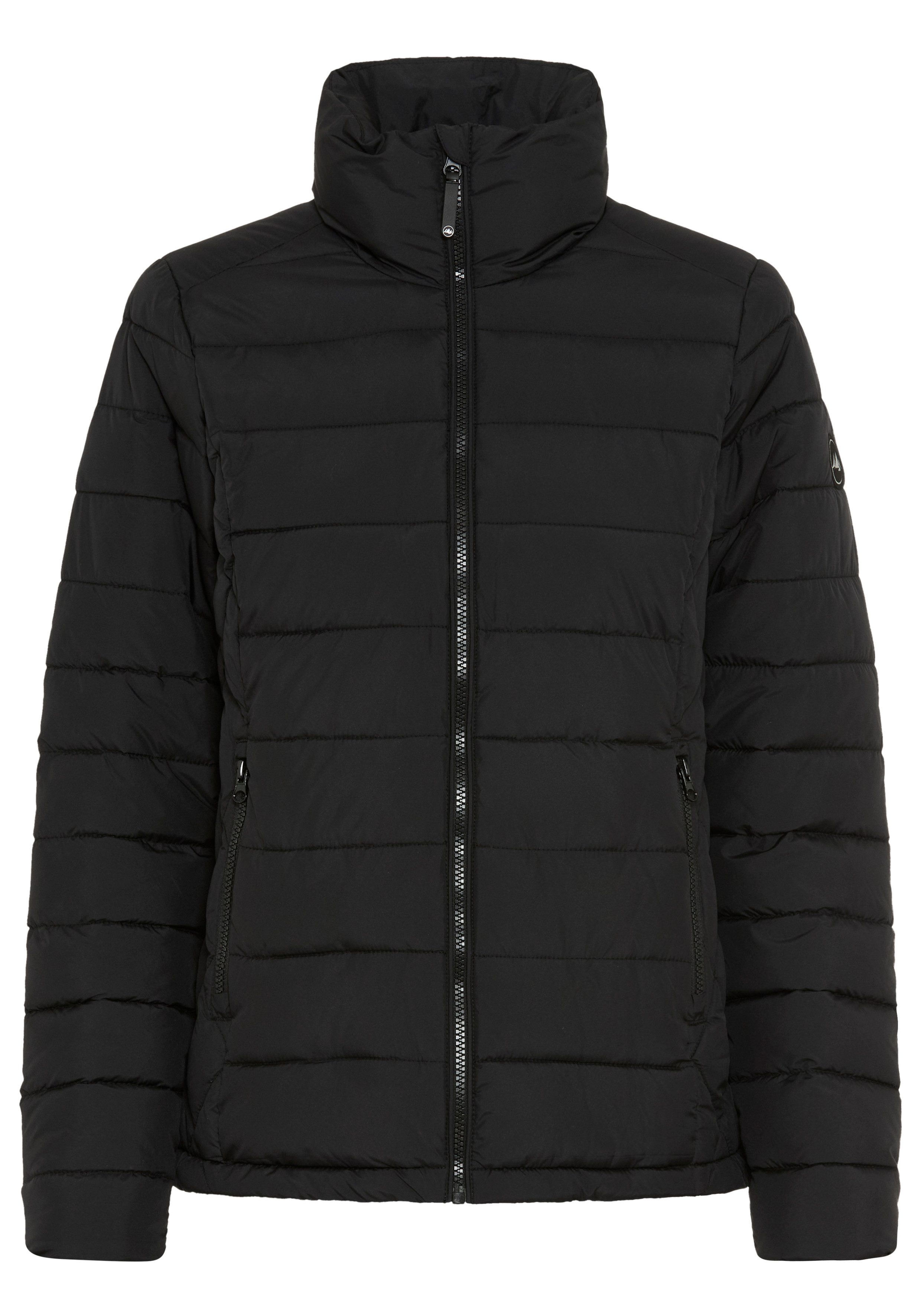 Polarino Steppjacke mit seitlichem Einsatz und Stehkragen leichte Übergangsjacke – Bild 5 von 5