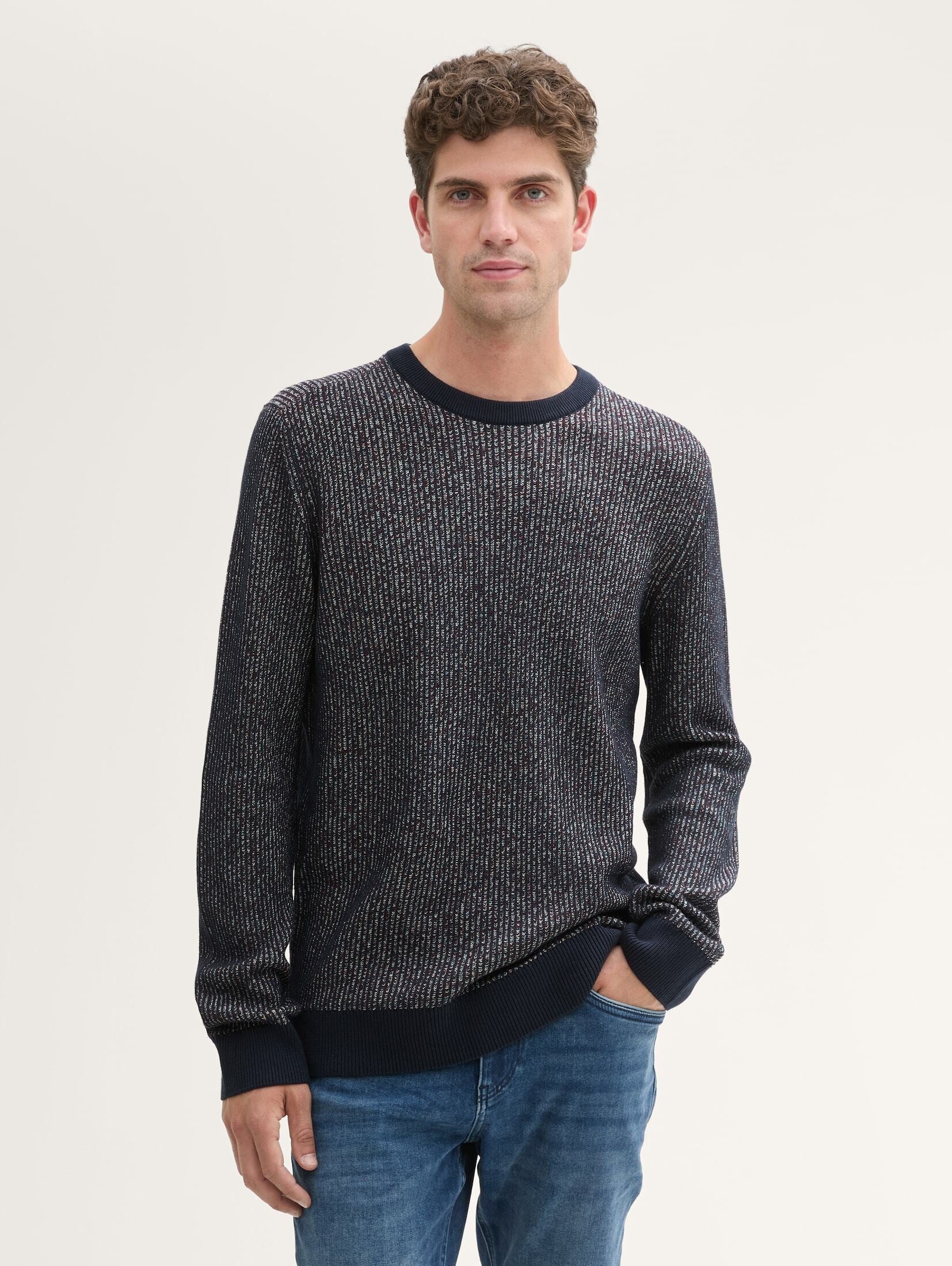 Strickpullover Strickpullover mit Struktur
