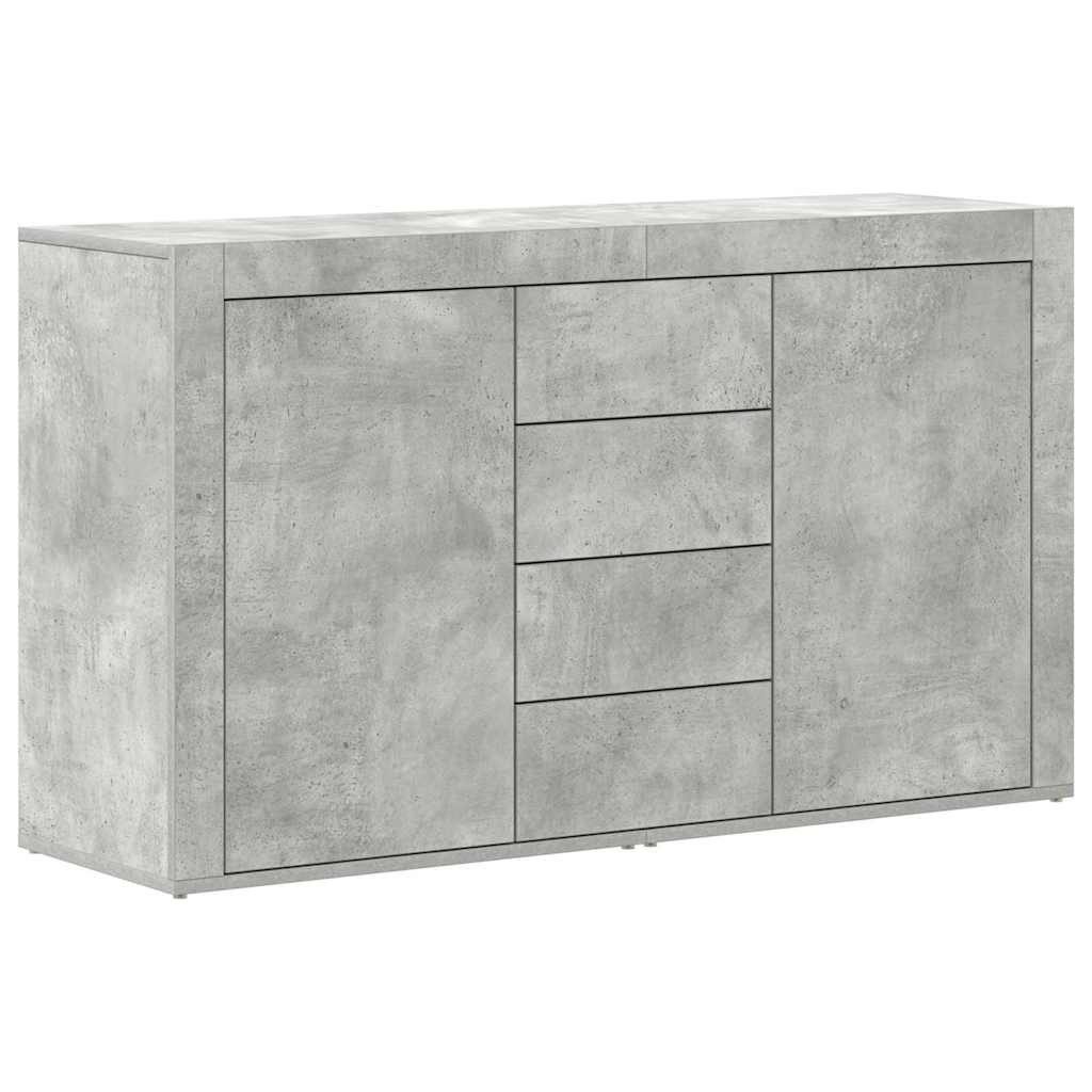 vidaXL Sideboard Sideboard Betongrau 120 x günstig online kaufen