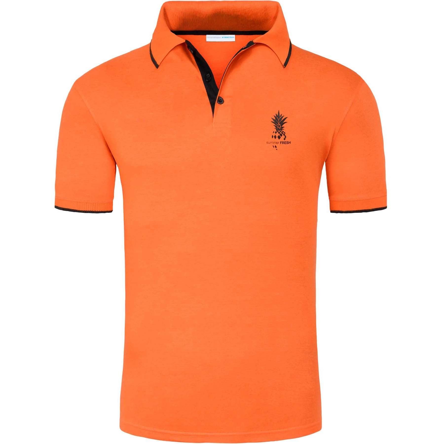 Poloshirt SINES, F101 - Herren, orange, XXL