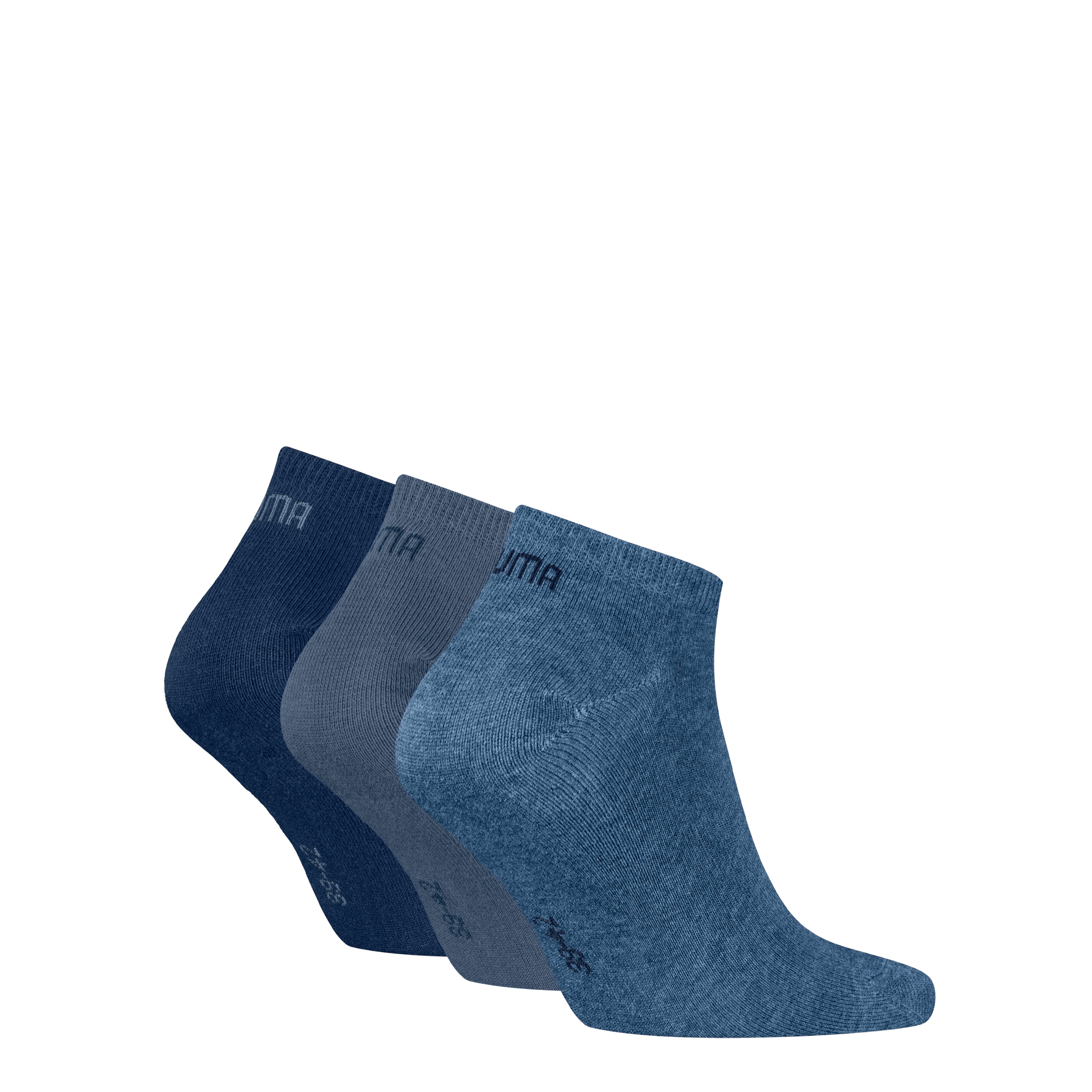 PUMA Sneakersocken PUMA UNISEX SNEAKER PLAIN (3 Paar) mit kleinem Logo