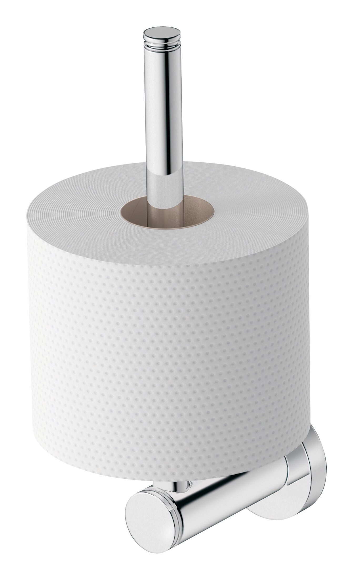 Duravit Toilettenpapierhalter D-Code, Ersatzrollenhalter - Chrom