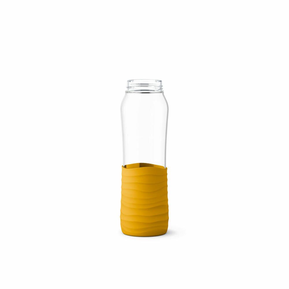 0.7 Drink2Go Emsa GLASS L Senf Trinkflasche gelb