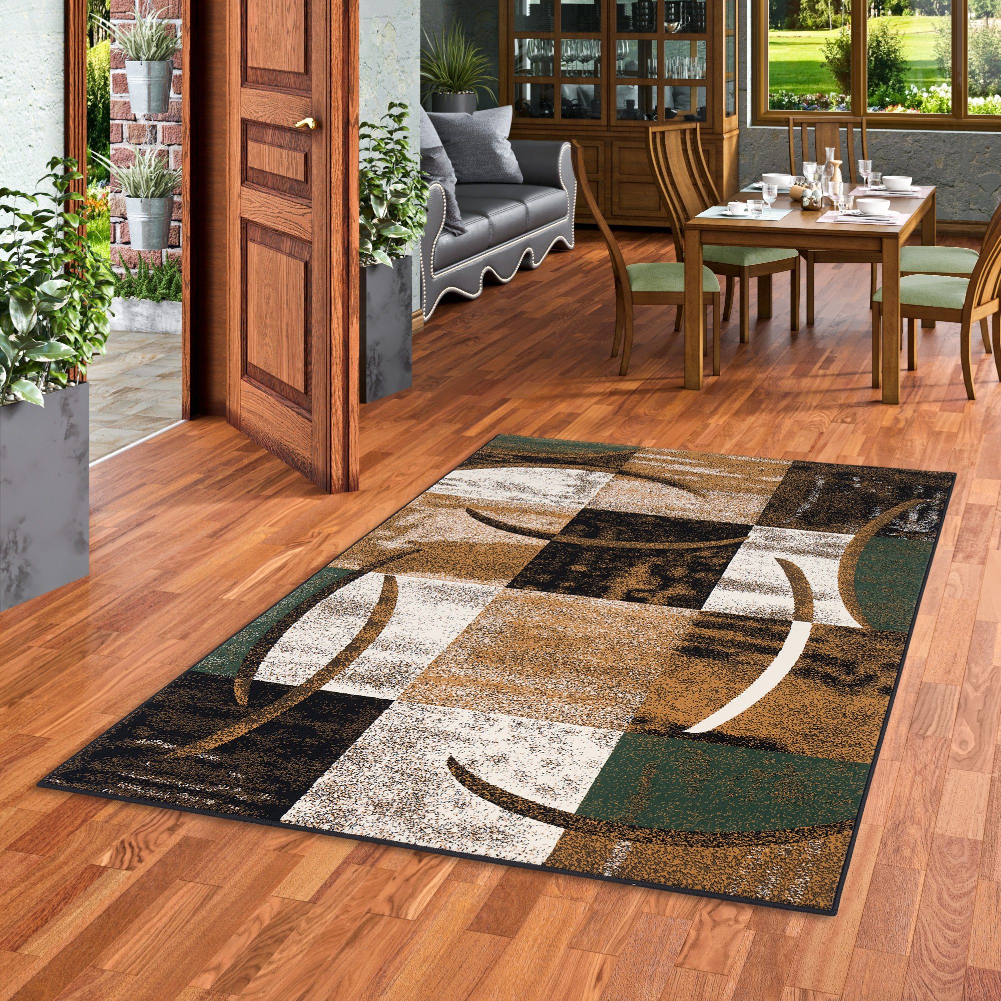 Pergamon Designteppich Designer Teppich Brilliant Trend, Rechteckig, Höhe: günstig online kaufen