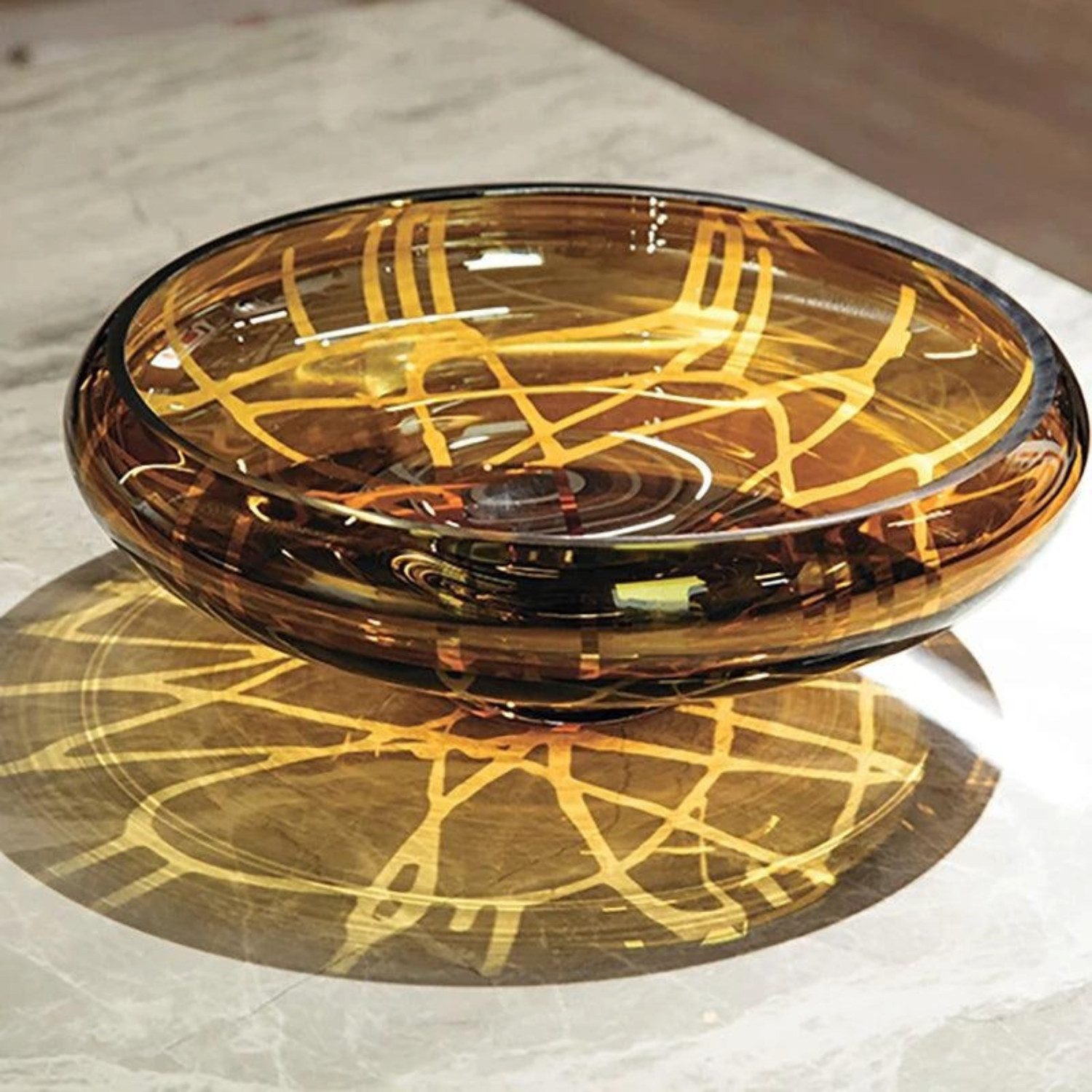 Quality Elegance Deko-Glas Luxus Kristallglas Centerpiece