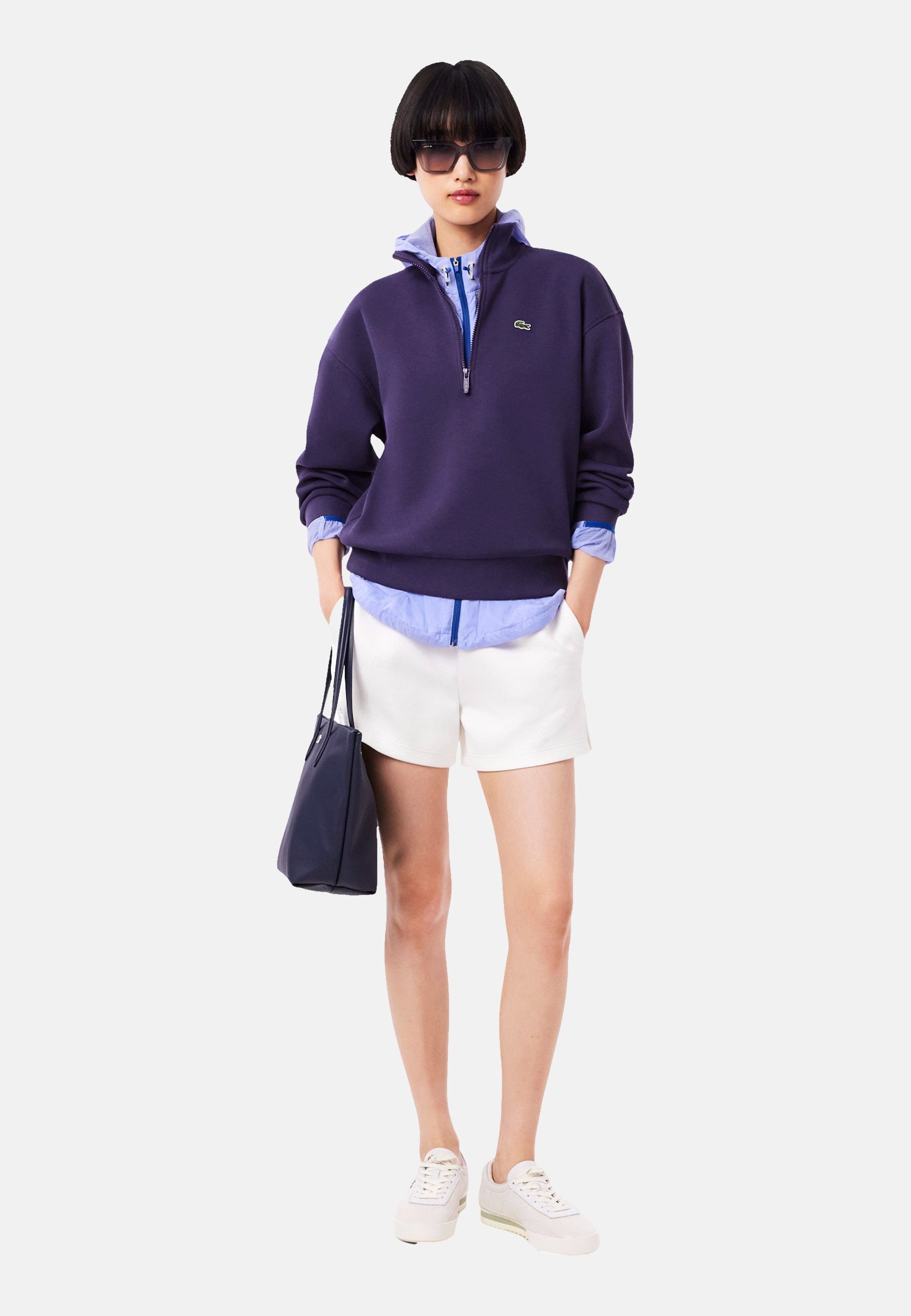 Lacoste Troyer Pullover Sweatshirt Troyer (1-tlg) günstig online kaufen