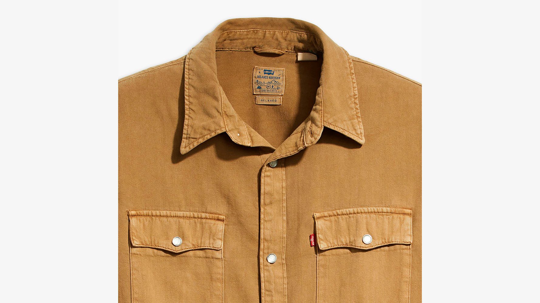 Levi's® Jeanshemd RELAXED FIT WESTERN