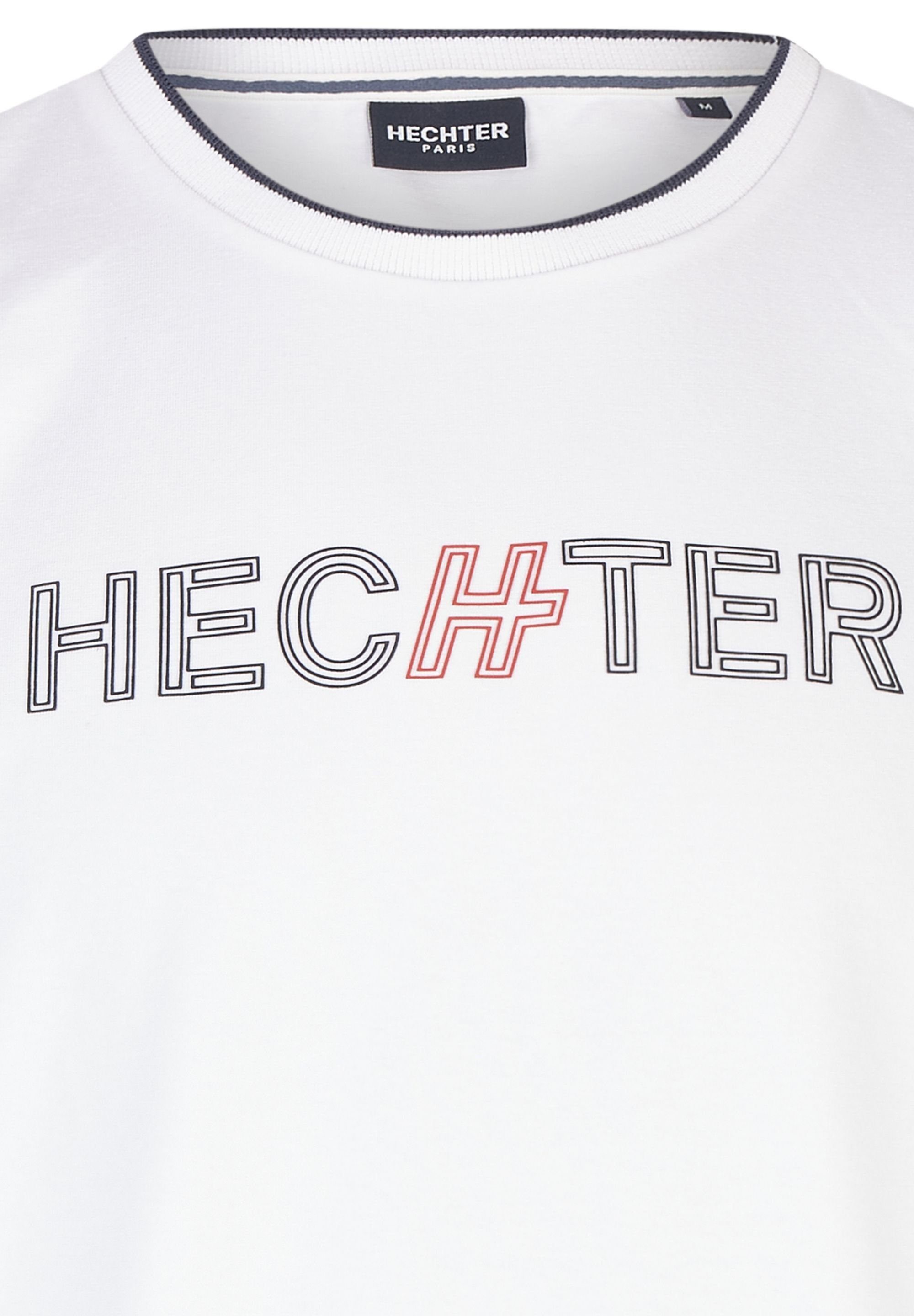 HECHTER PARIS T-Shirt mit Rundhalsausschnitt white