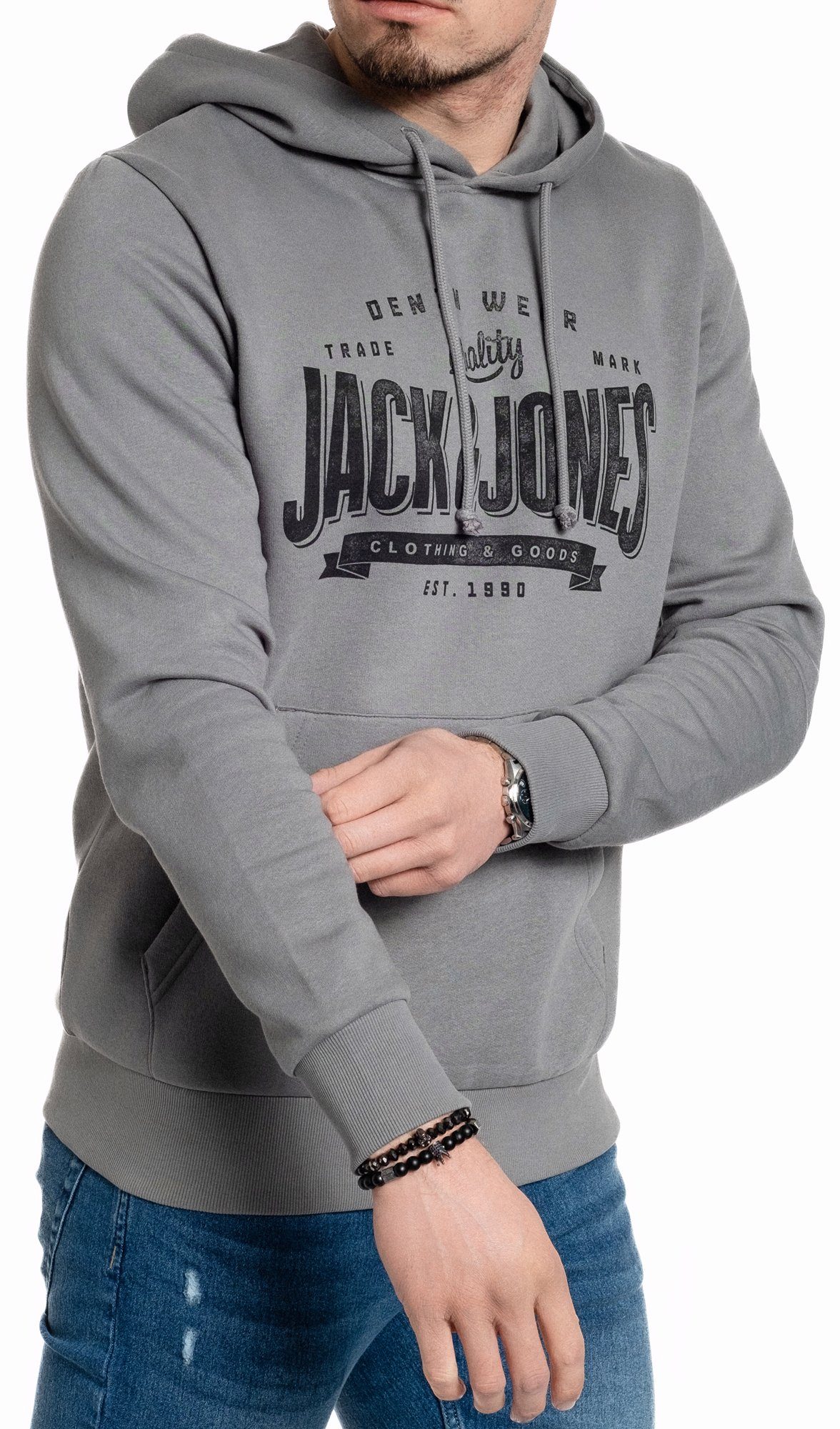 Jack & Jones Kapuzensweatshirt mit Kängurutasche