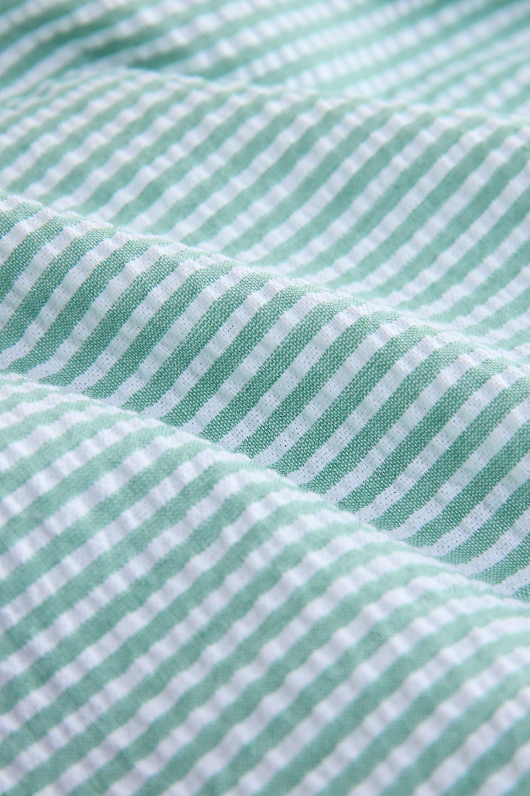 Next Badeshorts Seersucker-Badeshorts mit Streifen 5{dq}, 2er-Pack (2-St)