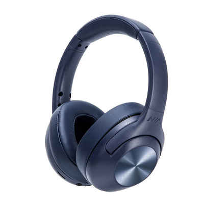 Mutoy Bluetooth Kopfhörer Over Ear,Over-Ear-Kopfhörer Bluetooth-Kopfhörer (weiche Ohrpolster, Active Noise Cancelling(ANC), Voice Assistant, HiFi Stereo mit Mikrofon, 3,5 mm AUX Anschluss, Bluetooth 5.0, mit HD-Mikrofon, FM, SD/TF für Outdoor, Transport, Reisen, Studium)