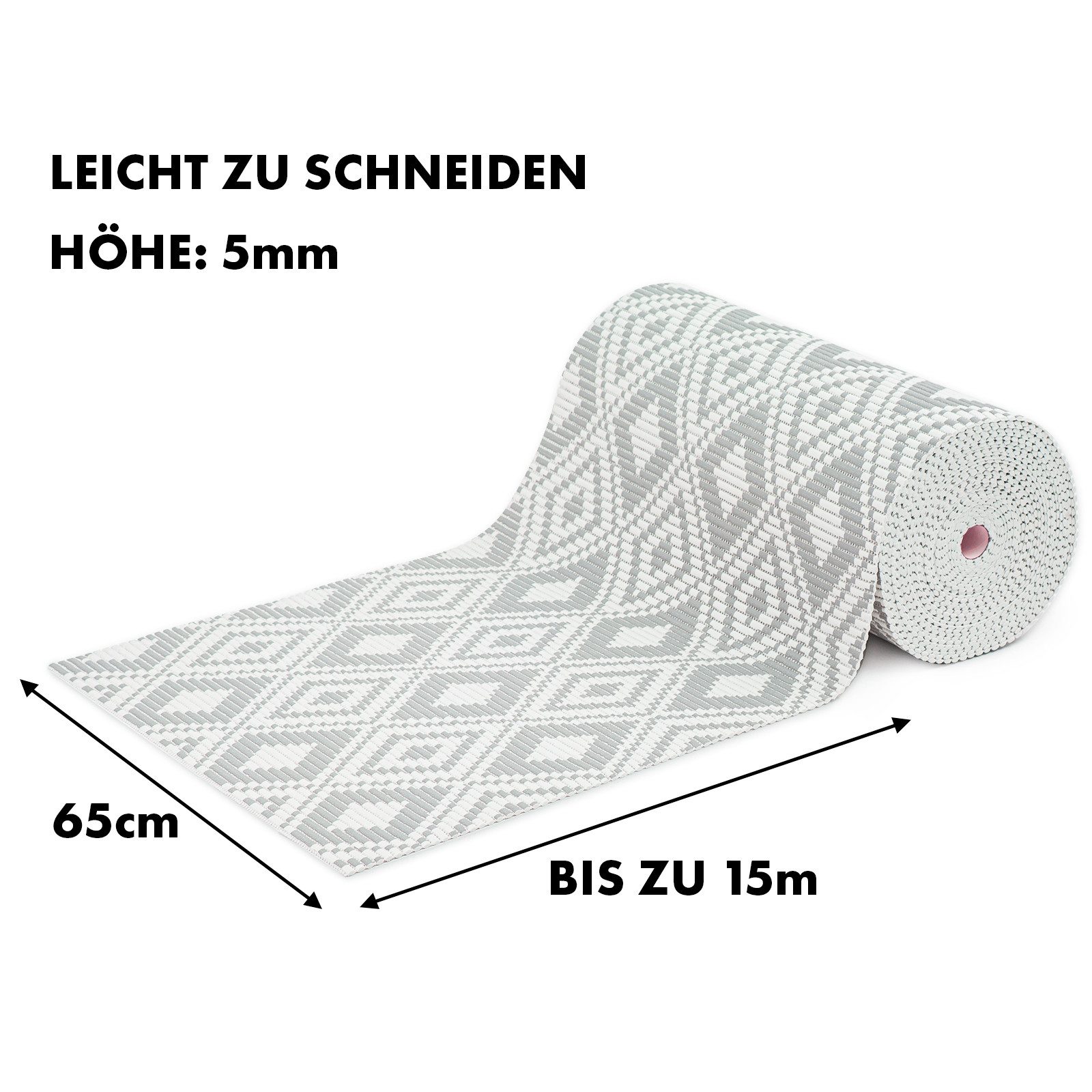 Kubus Badematte Weichschaummatte Breeze, Wasserabweisende Antirutschmatte, günstig online kaufen
