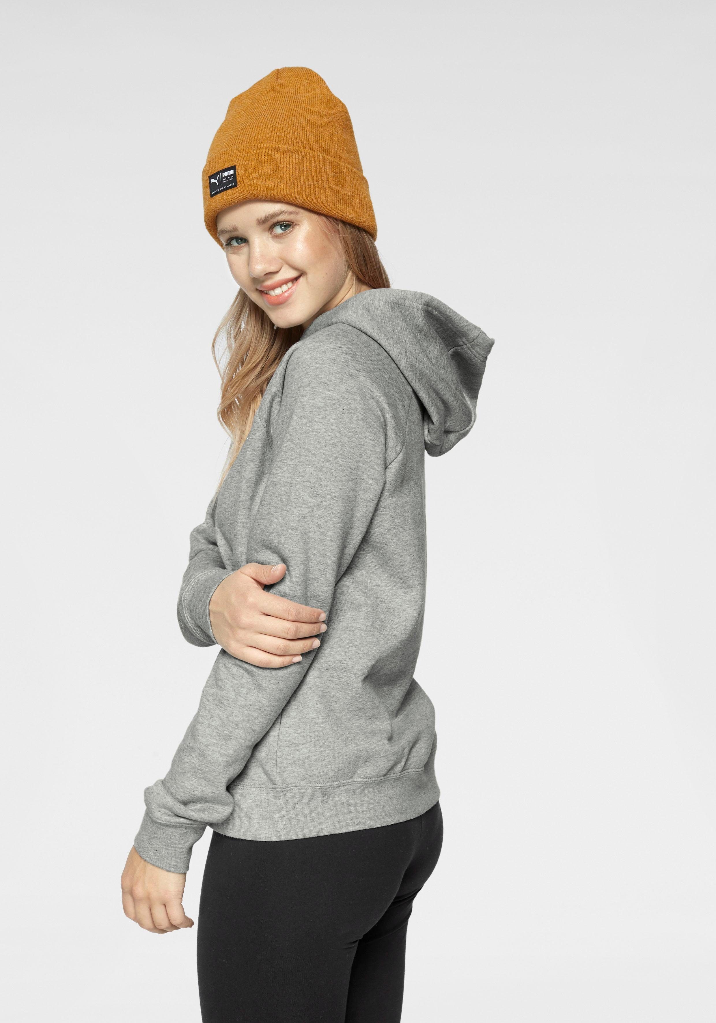 ESSENTIAL Kapuzensweatshirt WOMENS Sportswear FLEECE HOODIE hellgrau-meliert PULLOVER Nike